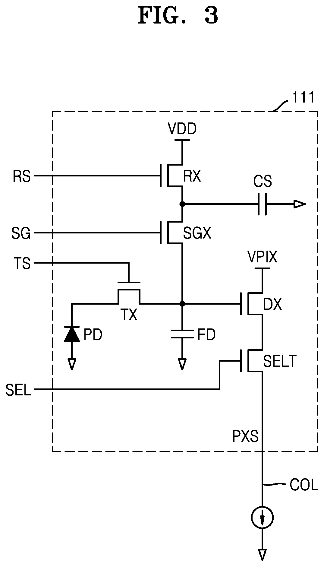 Patent US12581221 Figure 3 – Comparator and image sensor including the same