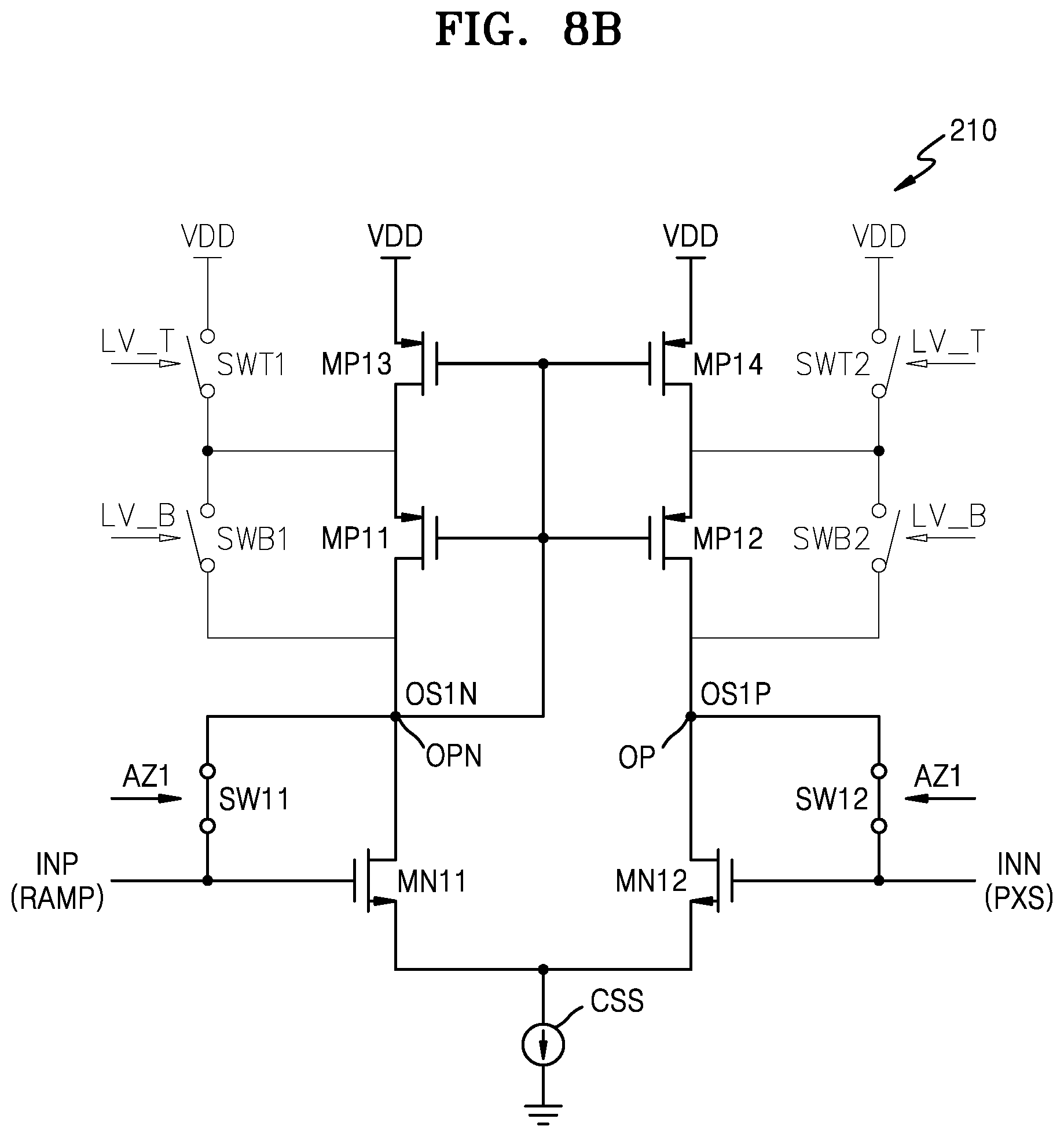 Patent US12581221 Figure 11 – Comparator and image sensor including the same