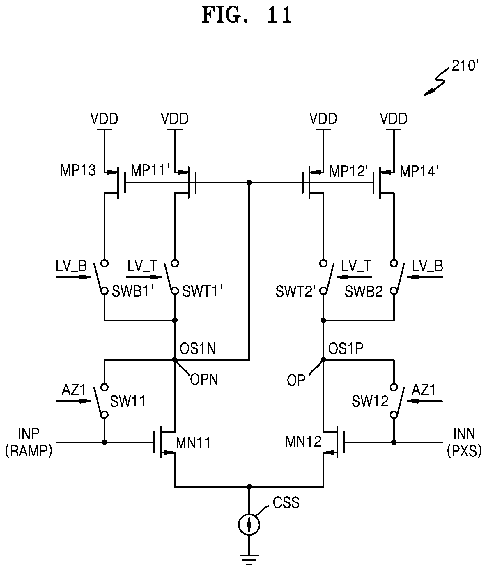 Patent US12581221 Figure 15 – Comparator and image sensor including the same