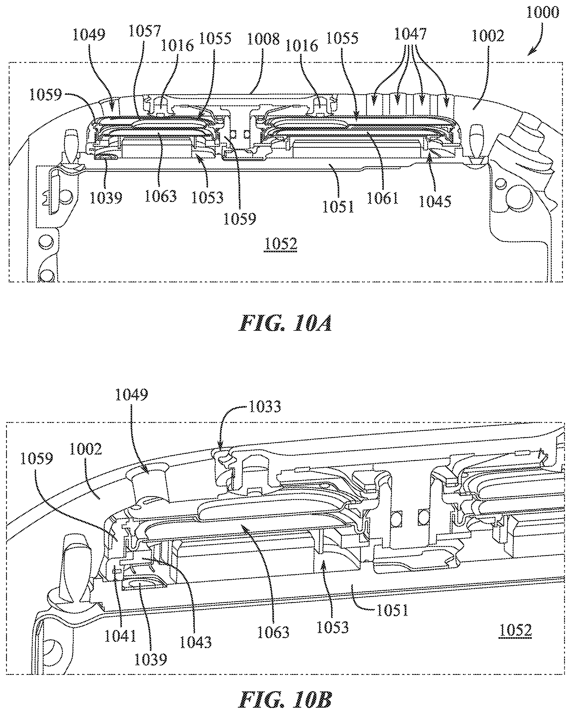 Patent US12581224 Figure 20 – Electronic device with a layered seal