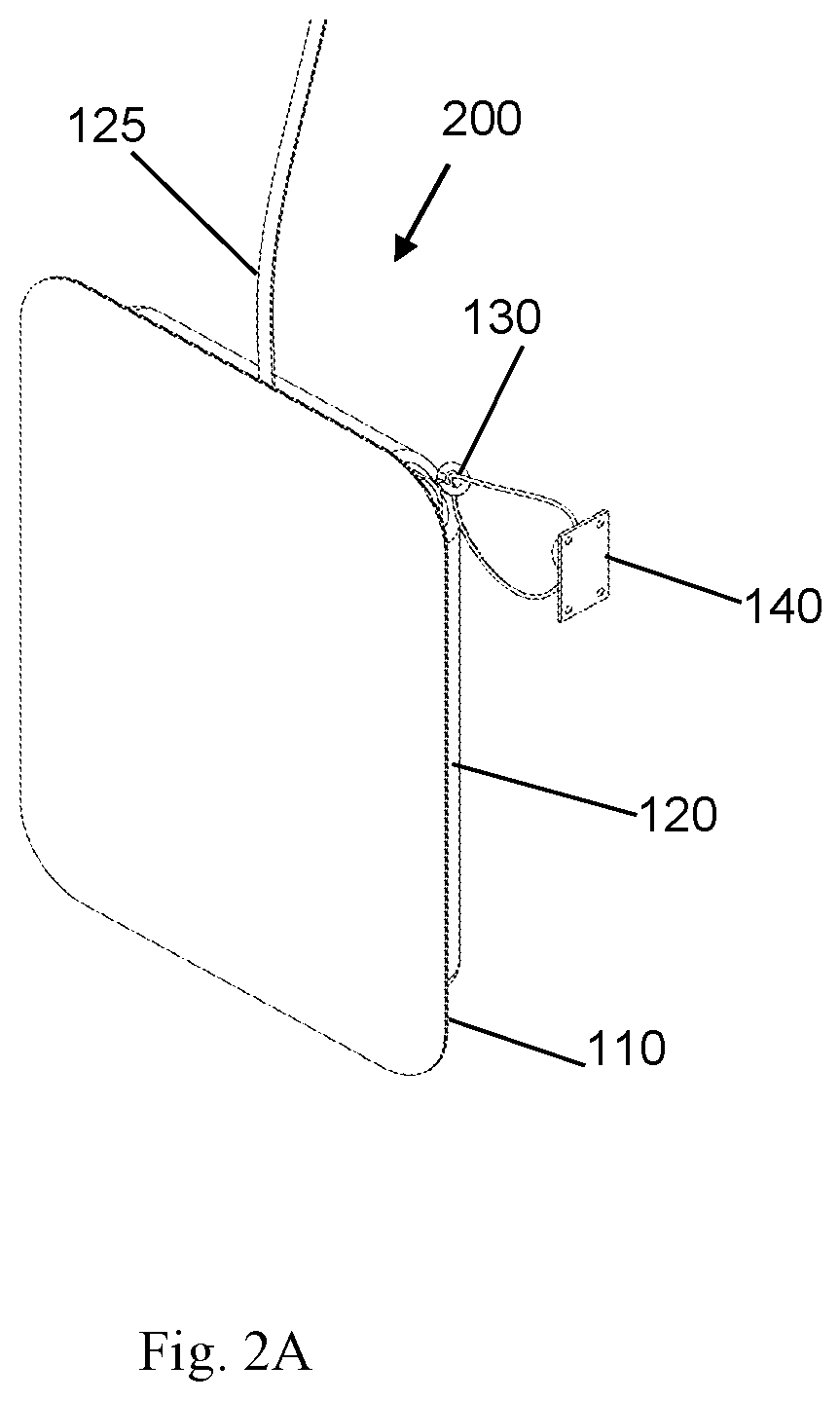 Patent US12581228 Figure 6 – Flat panel loudspeaker with overhanging panel and method of installation thereof