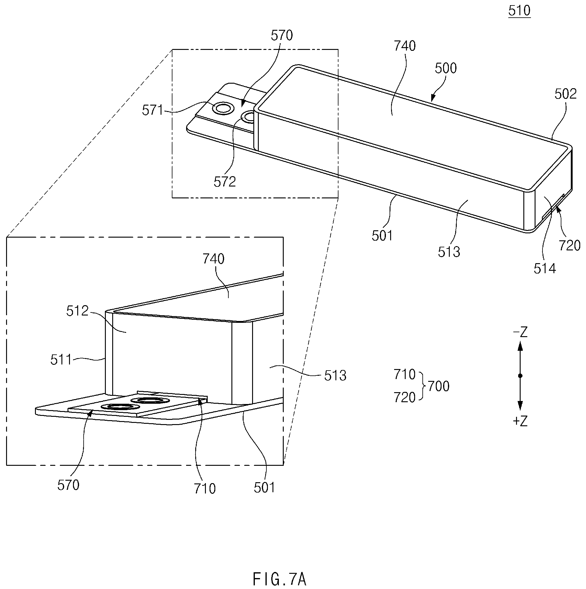 Patent US12581229 Figure 10 – Electronic device including speaker module