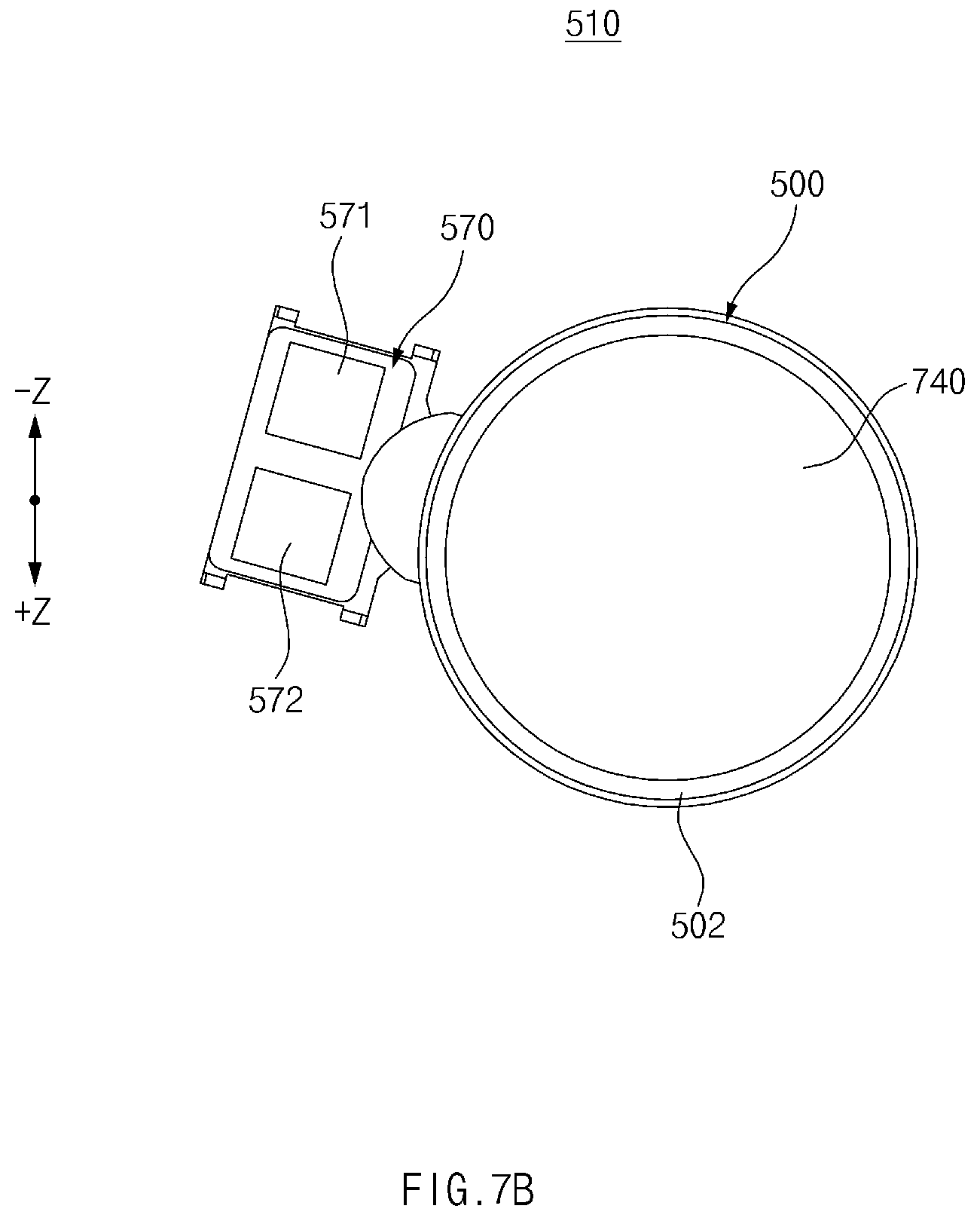 Patent US12581229 Figure 11 – Electronic device including speaker module