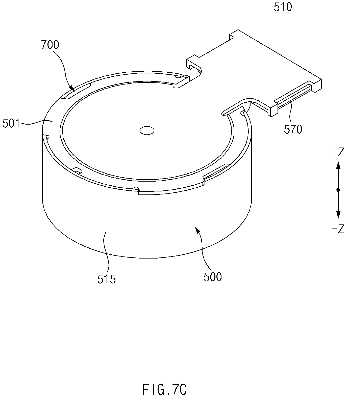 Patent US12581229 Figure 12 – Electronic device including speaker module