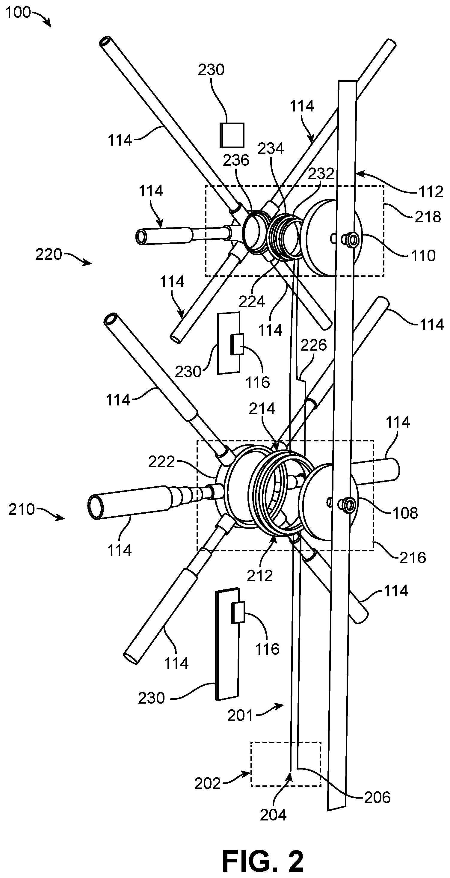 Patent US12581230 Figure 2 – Multiwire loudspeaker system