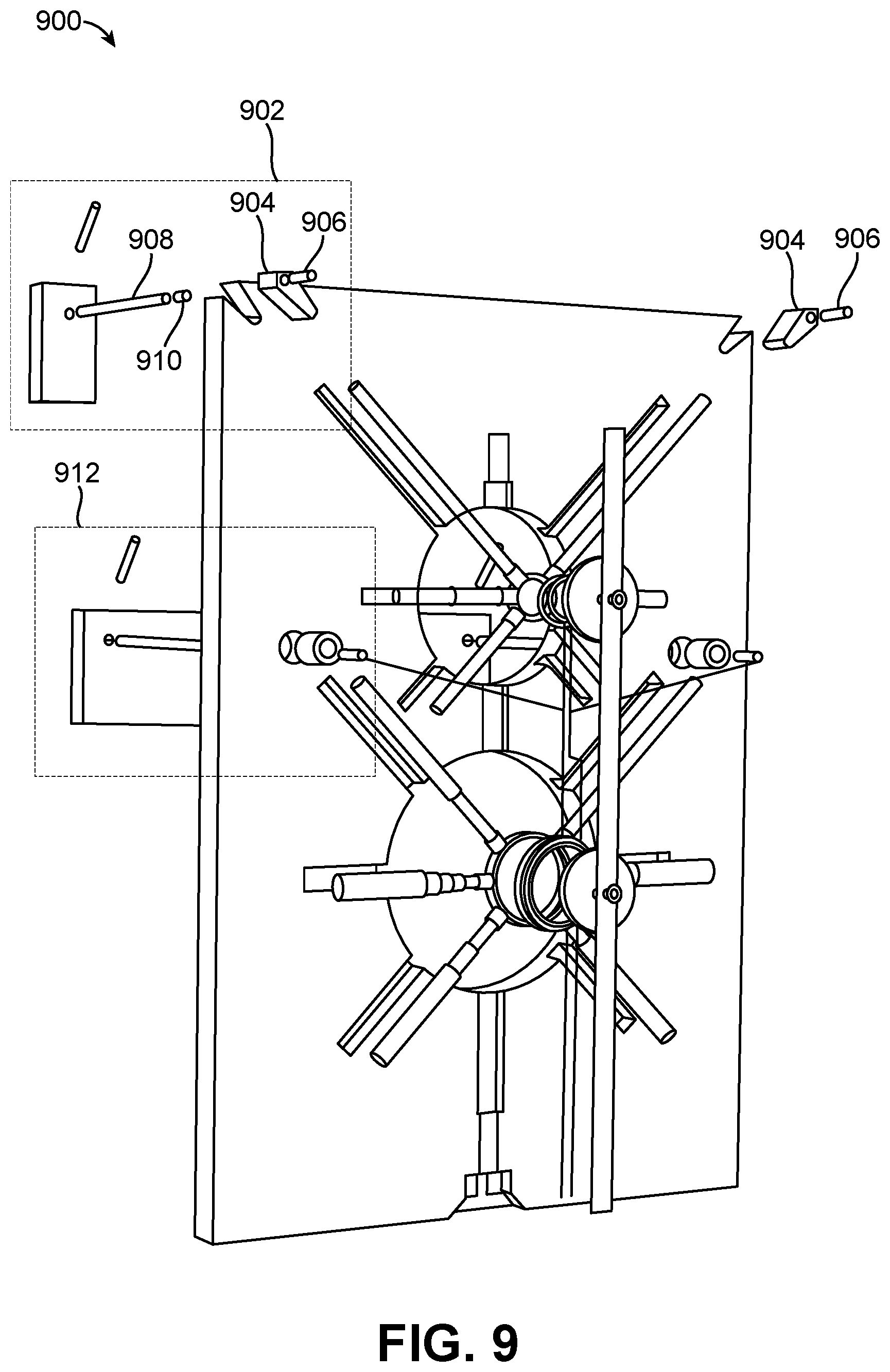Patent US12581230 Figure 9 – Multiwire loudspeaker system