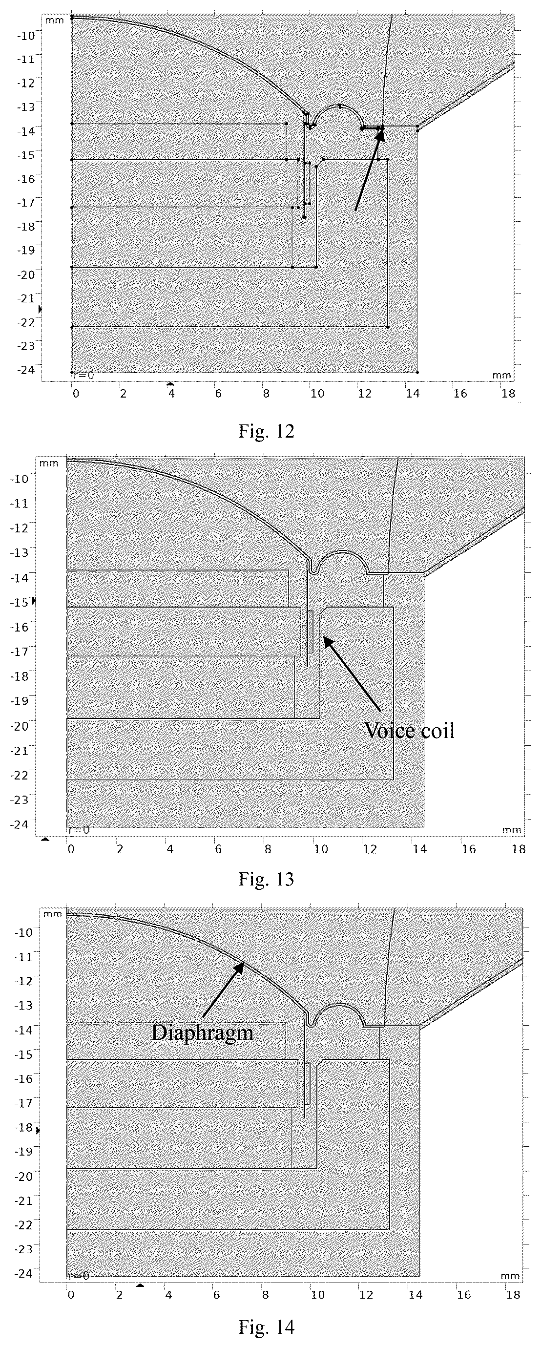 Patent US12581231 Figure 6 – Coaxial loudspeaker with horn and shape optimization method therefor