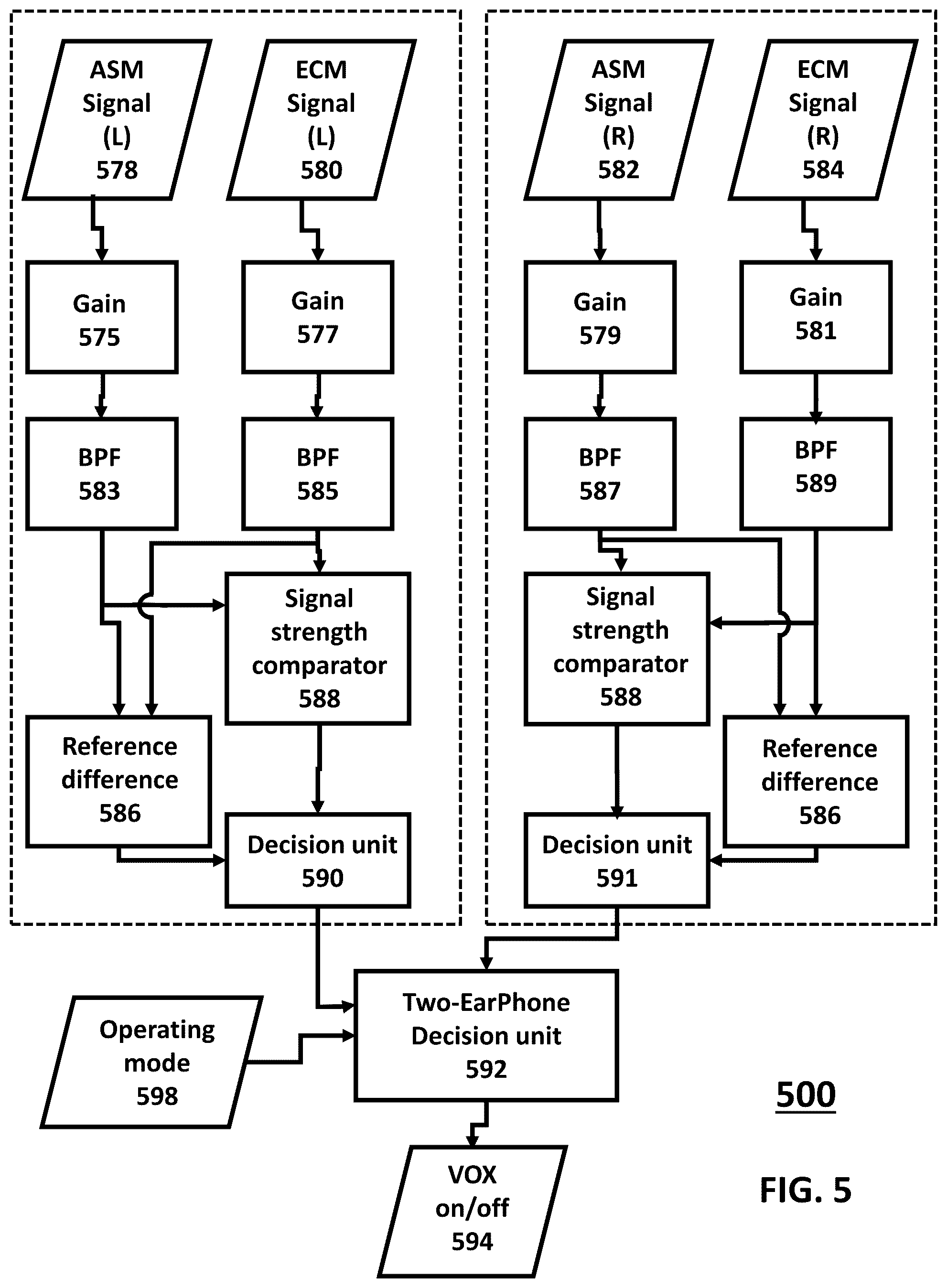 Patent US12581233 Figure 4 – Method and device for voice operated control