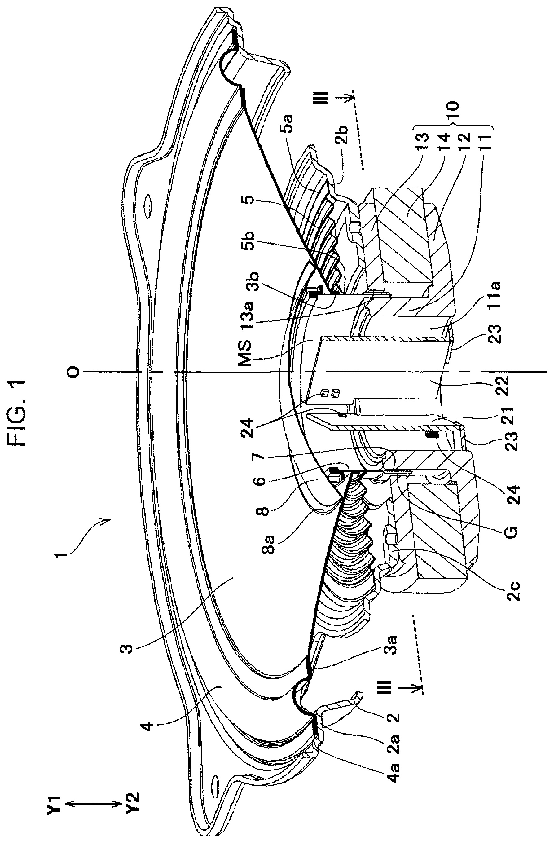 Patent US12581242 Figure 1 – Speaker