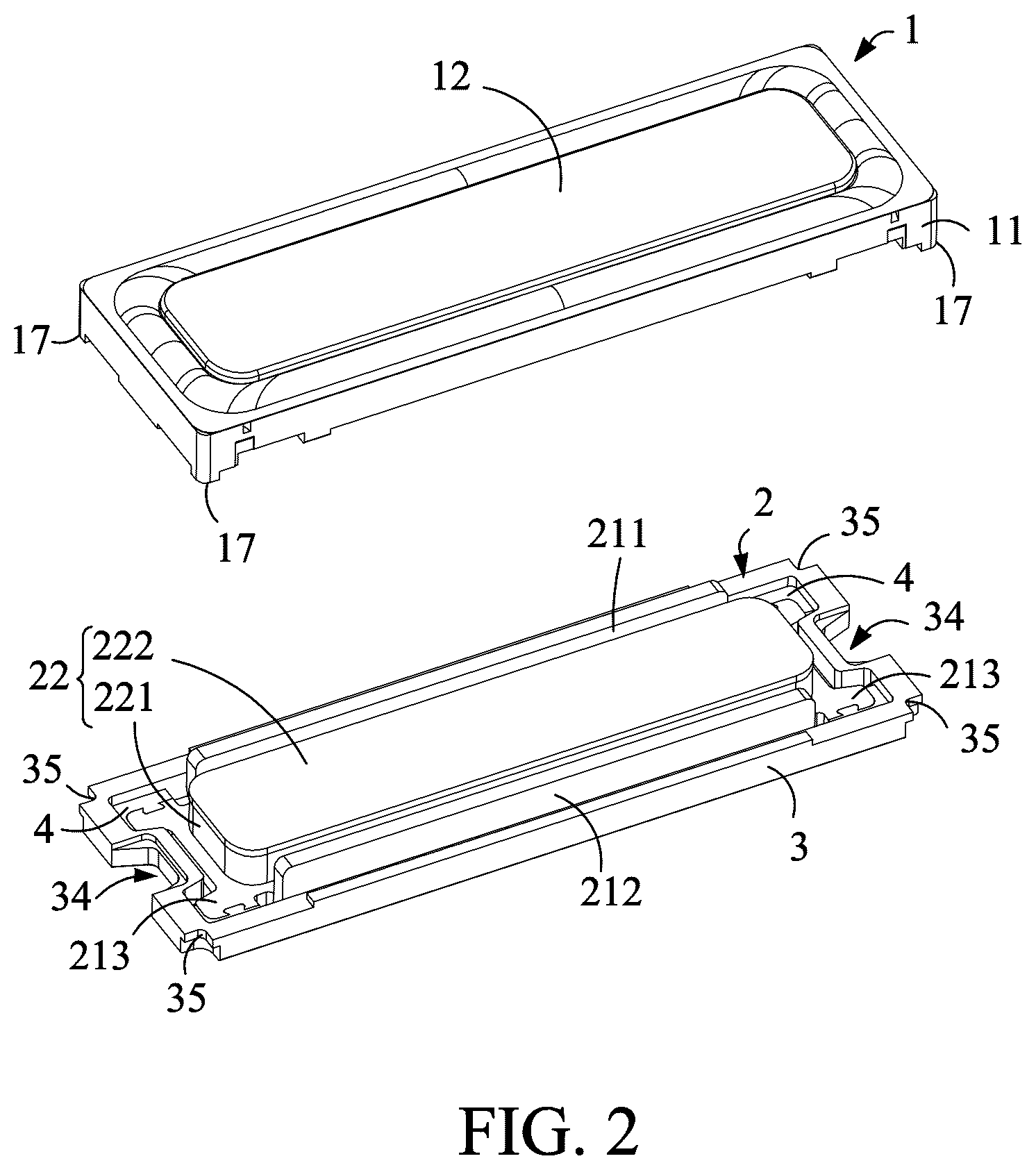 Patent US12581243 Figure 2 – Vibration damping loudspeaker