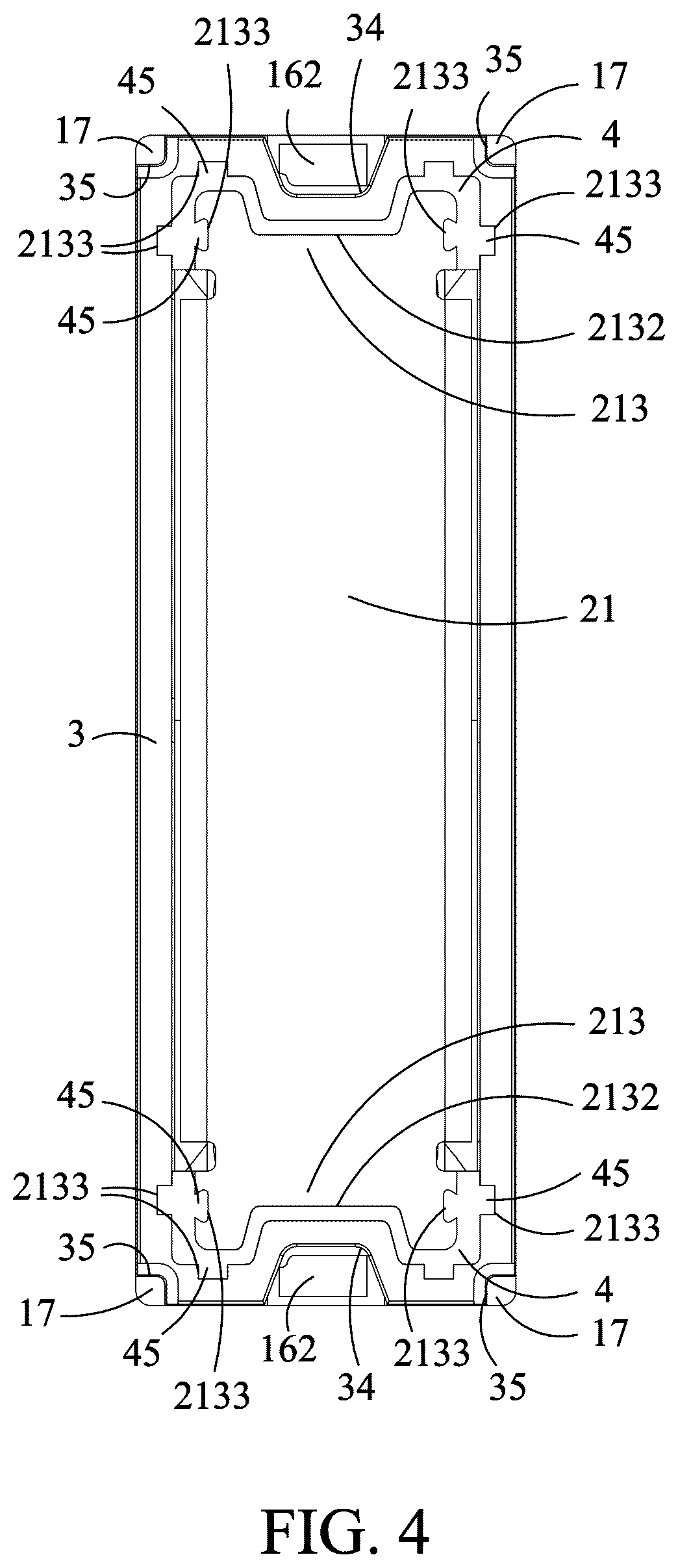 Patent US12581243 Figure 4 – Vibration damping loudspeaker
