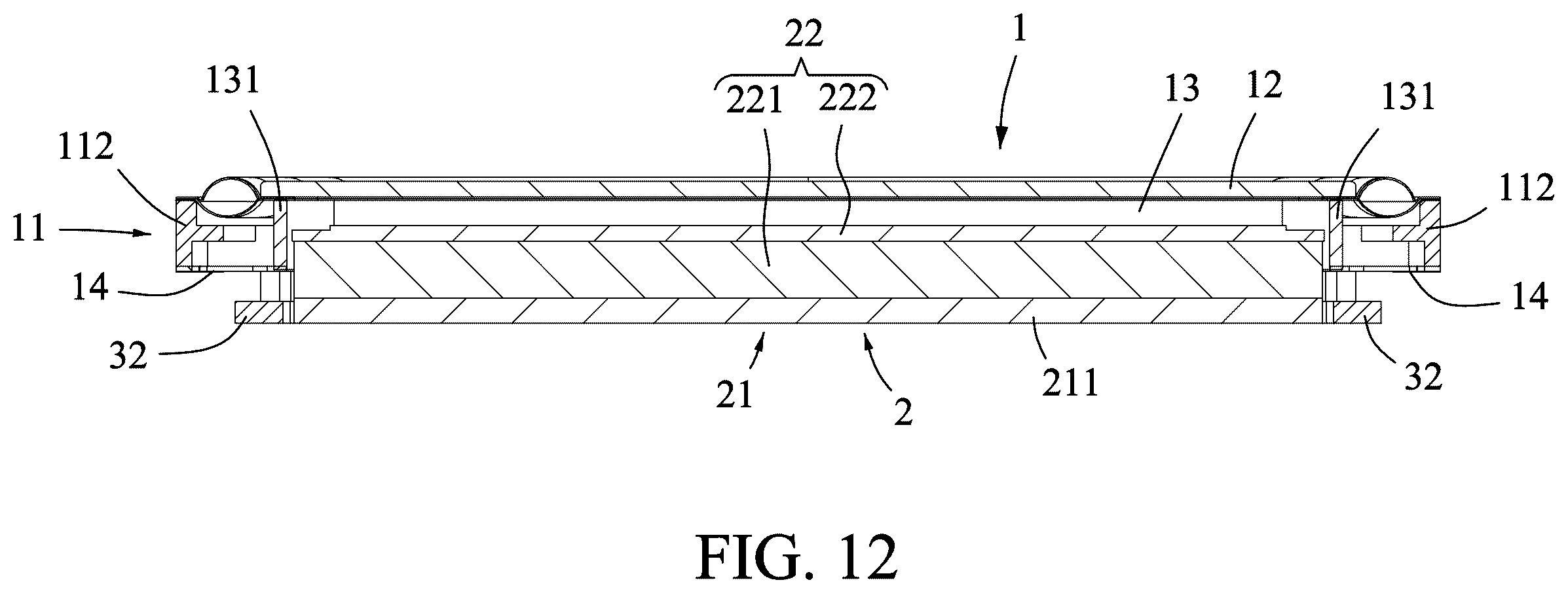 Patent US12581243 Figure 11 – Vibration damping loudspeaker