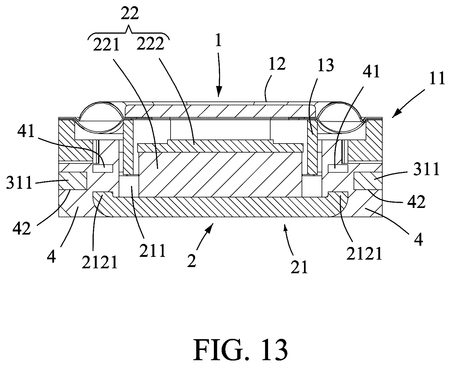 Patent US12581243 Figure 12 – Vibration damping loudspeaker
