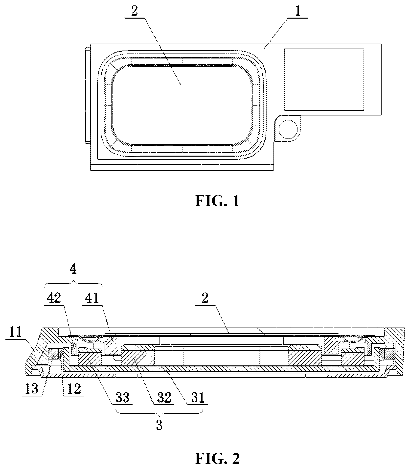 Patent US12581245 Figure 1 – Loudspeaker