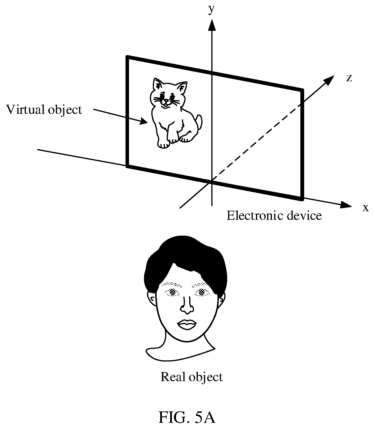 Patent US12581262 Figure 5 – Augmented reality interaction method and electronic device