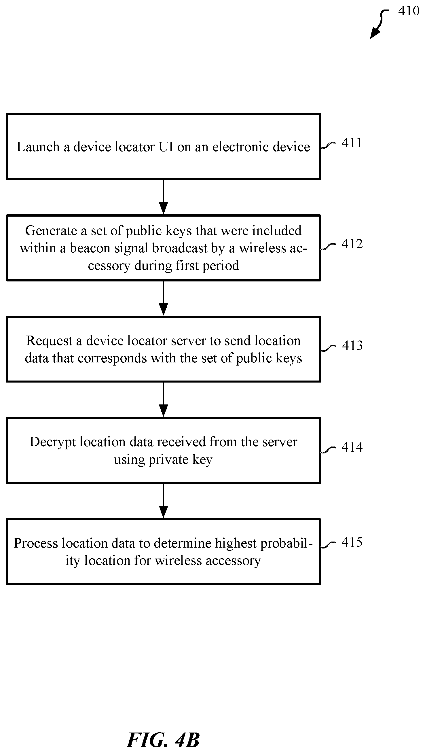 Patent US12581268 Figure 5 – Location data harvesting and pruning for wireless accessory devices