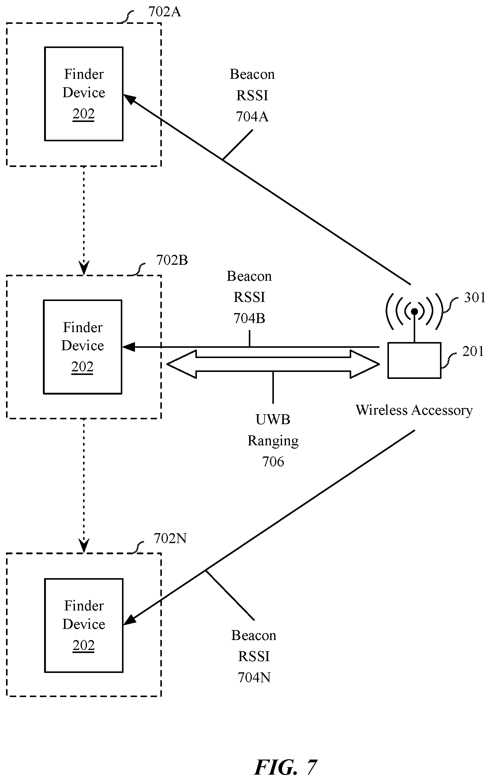 Patent US12581268 Figure 10 – Location data harvesting and pruning for wireless accessory devices