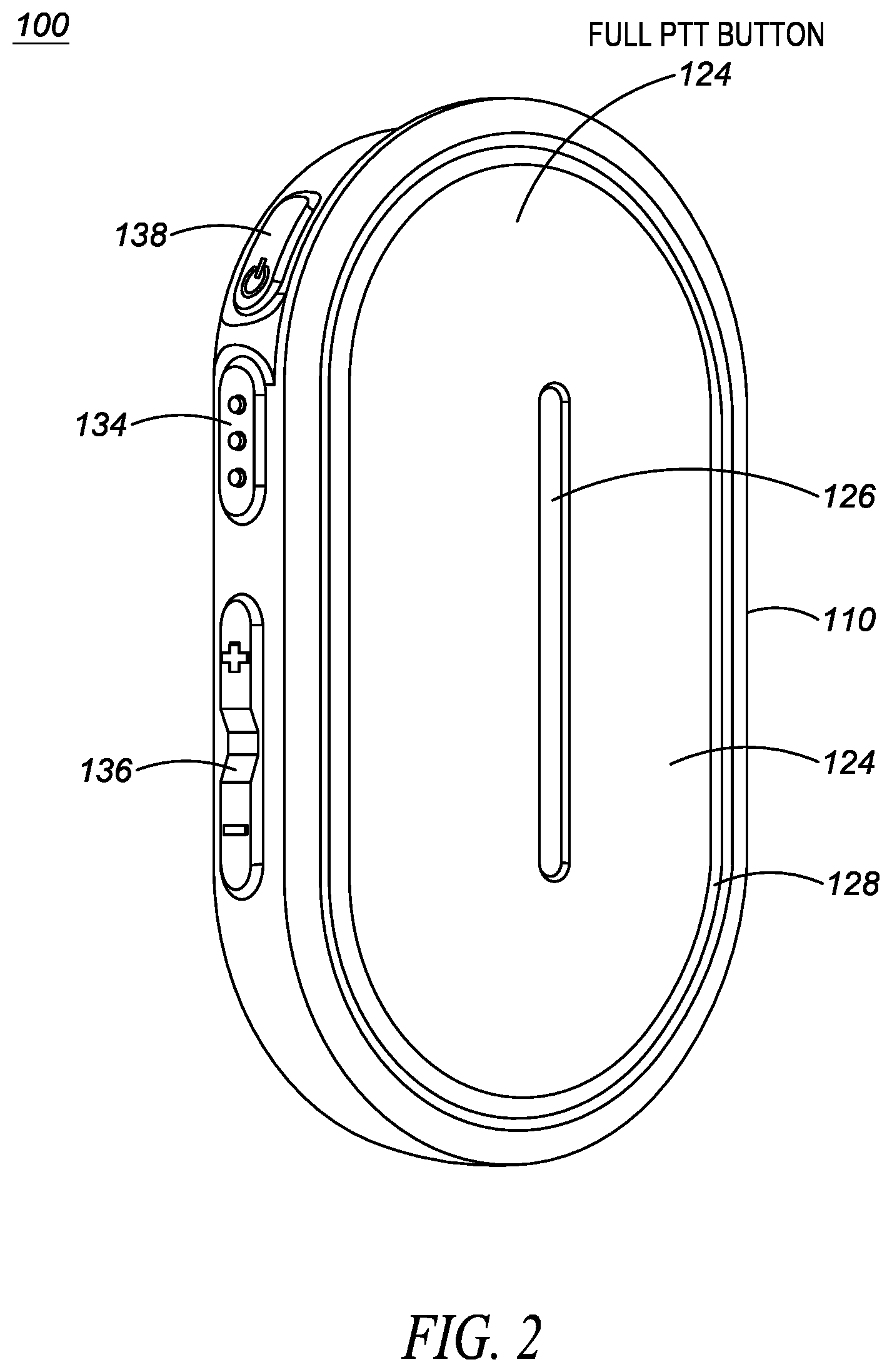 Patent US12581274 Figure 2 – Portable communication device