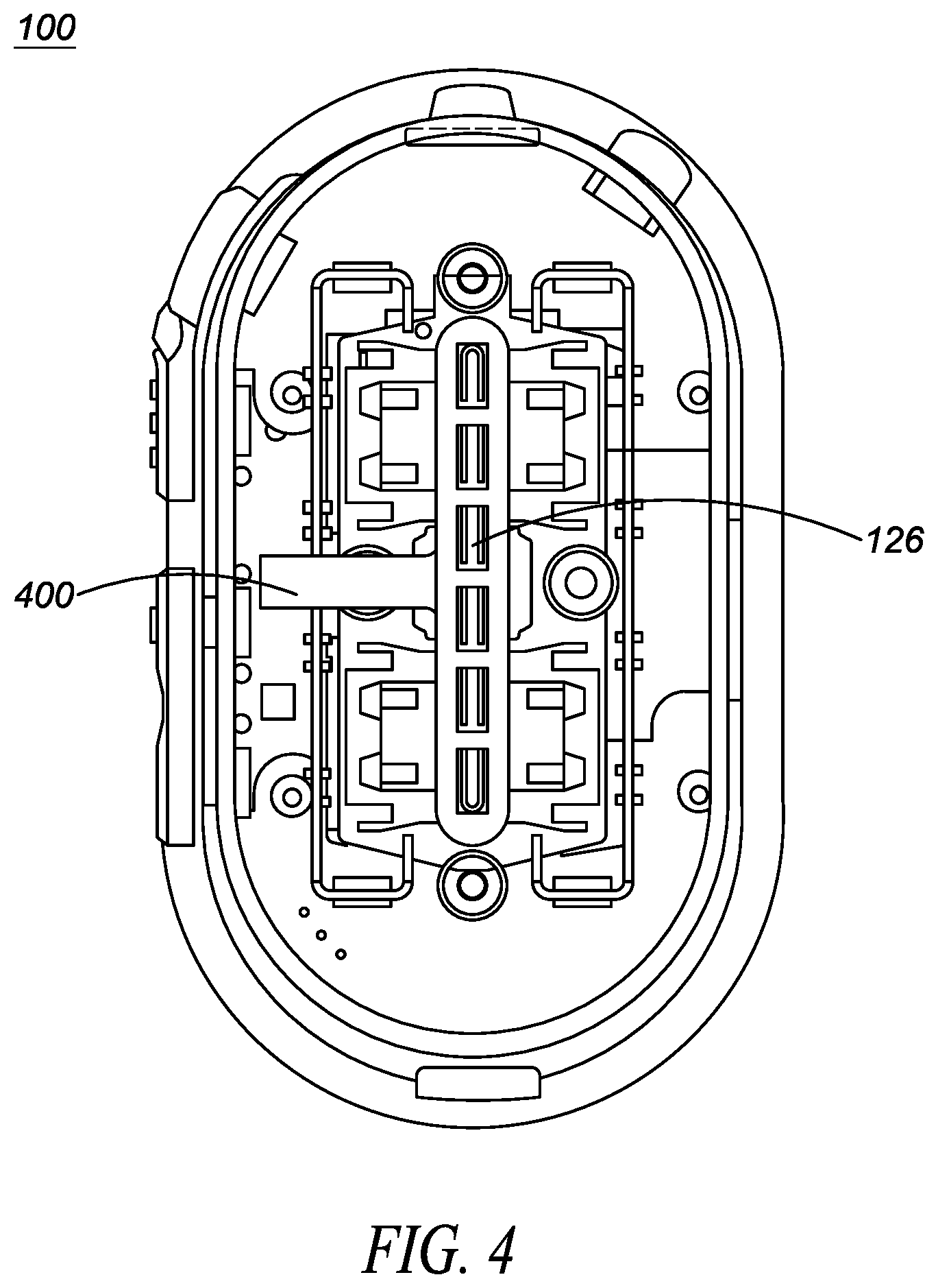 Patent US12581274 Figure 4 – Portable communication device