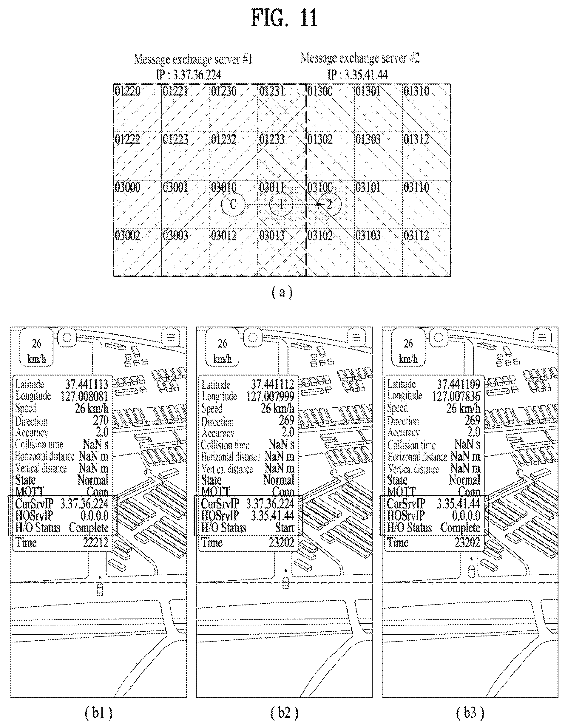 Patent US12581275 Figure 11 – Method of operating a message exchange server related to V2X message transmission and reception and apparatus therefor