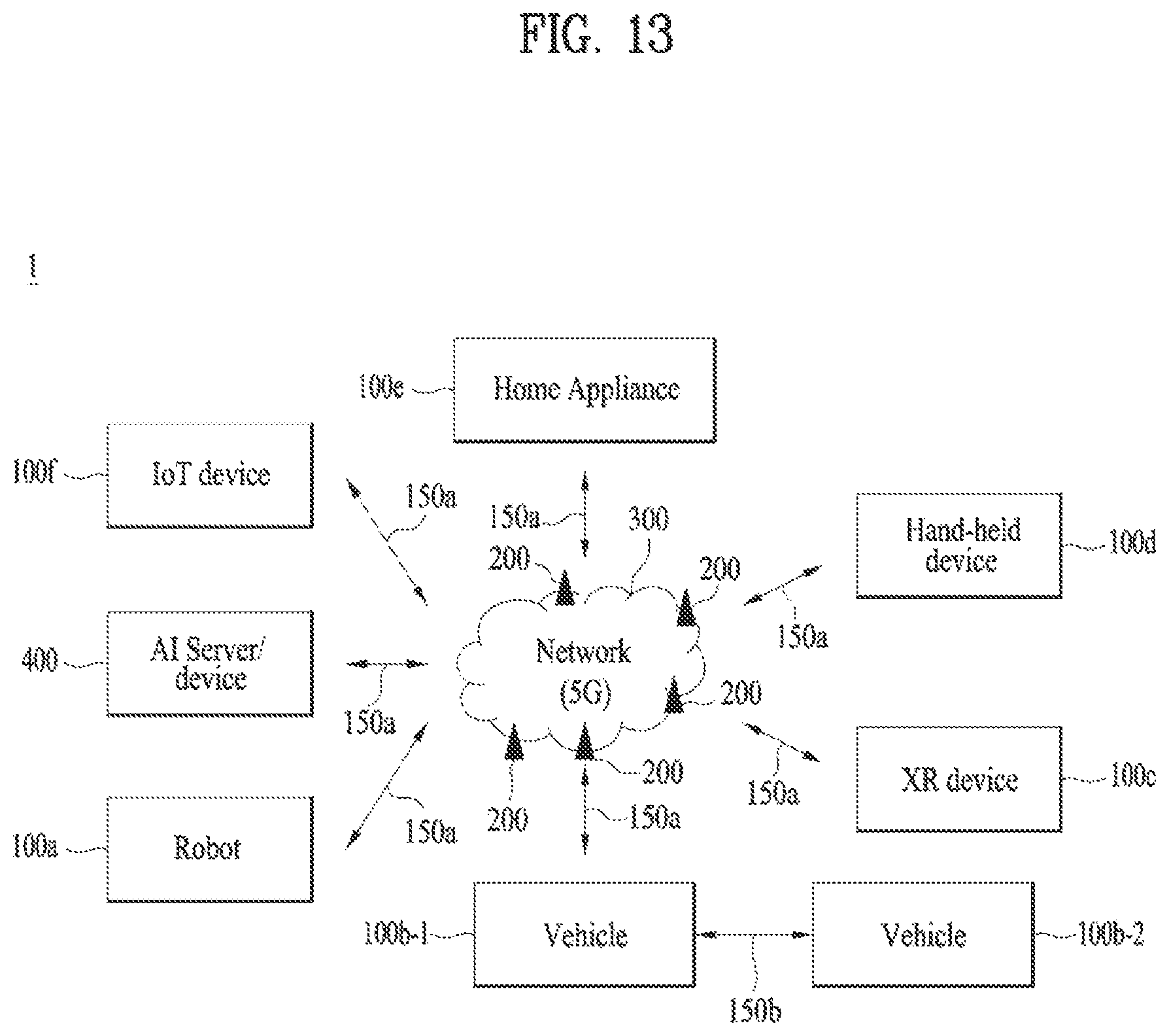 Patent US12581275 Figure 13 – Method of operating a message exchange server related to V2X message transmission and reception and apparatus therefor