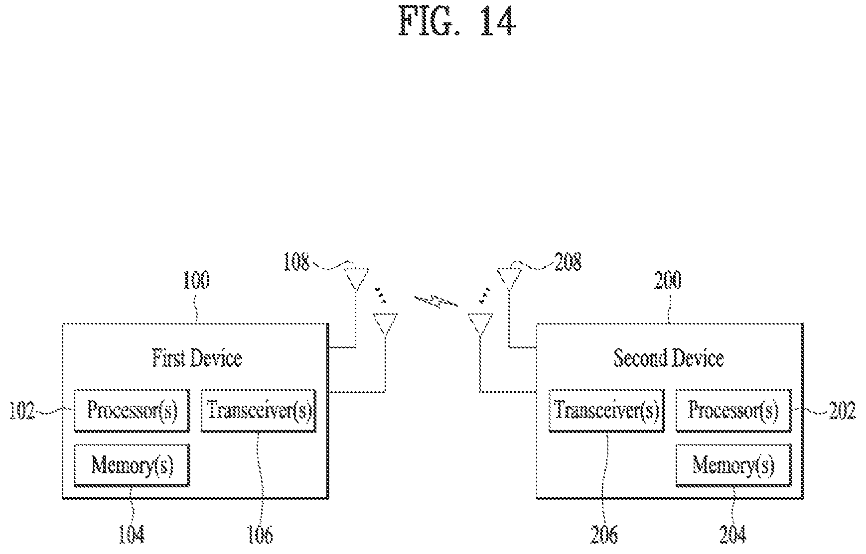 Patent US12581275 Figure 14 – Method of operating a message exchange server related to V2X message transmission and reception and apparatus therefor