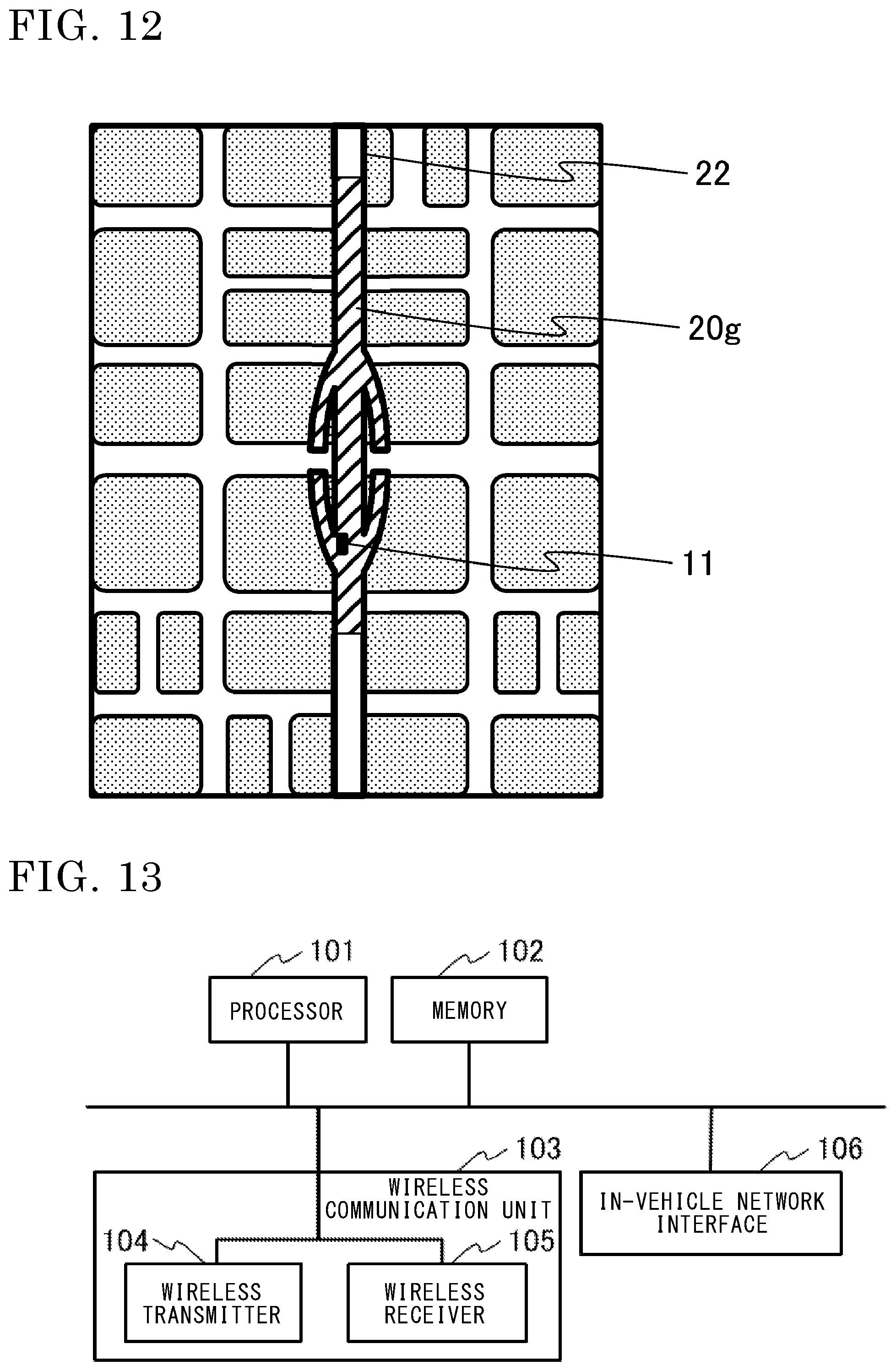 Patent US12581277 Figure 10 – Vehicle-mounted communication device