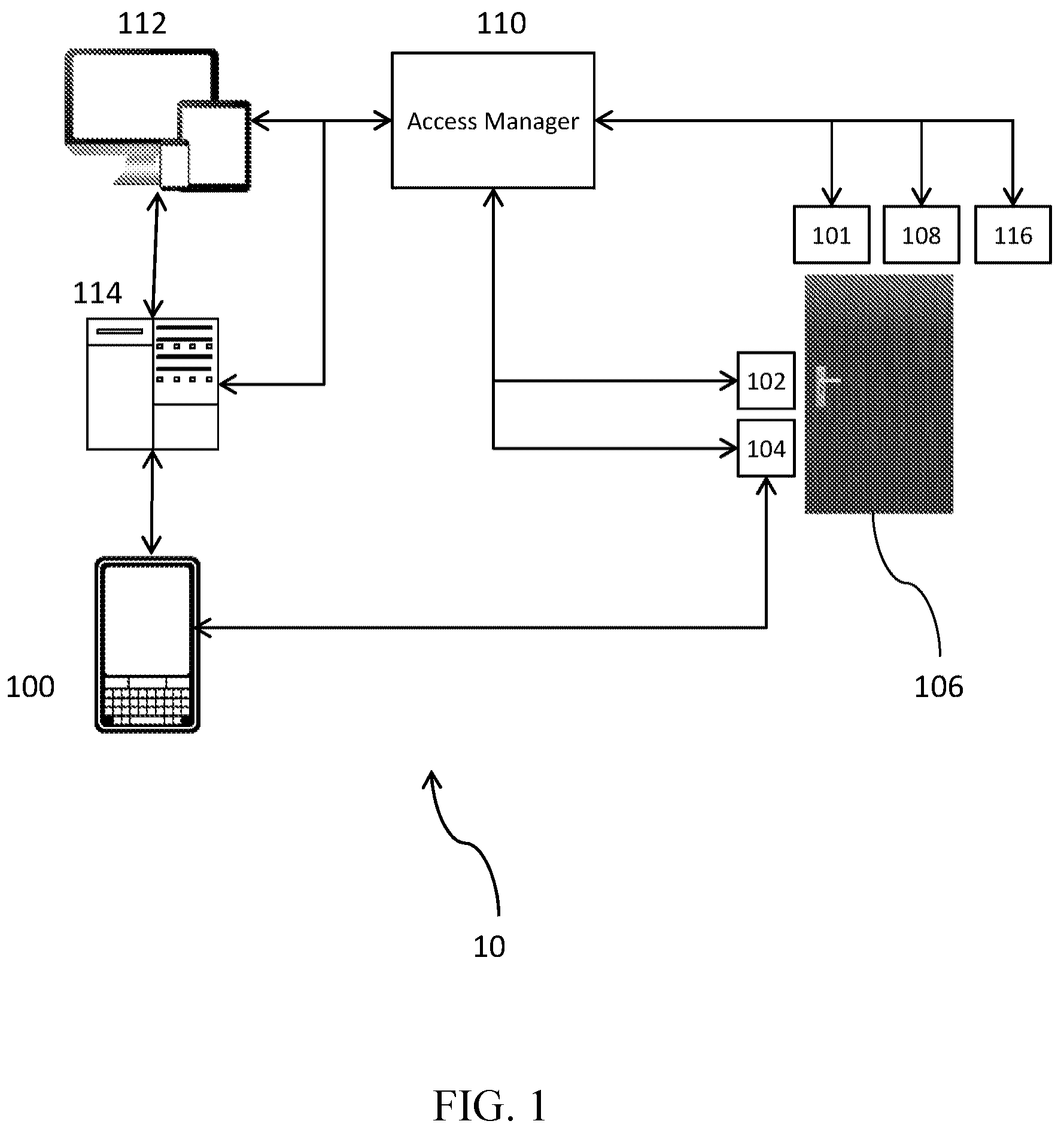 Patent US12581278 Figure 1 – Real-time adaptive facility deployment