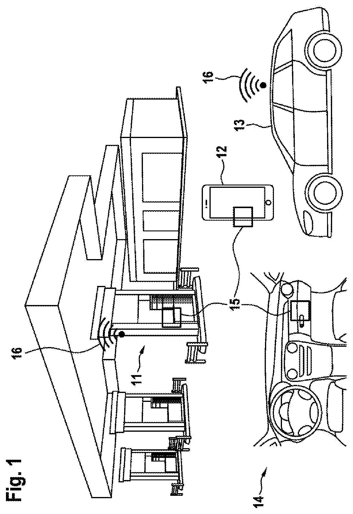 Patent US12581289 Figure 1 – Method and device for authenticating a motor vehicle at a hydrogen fuel pump