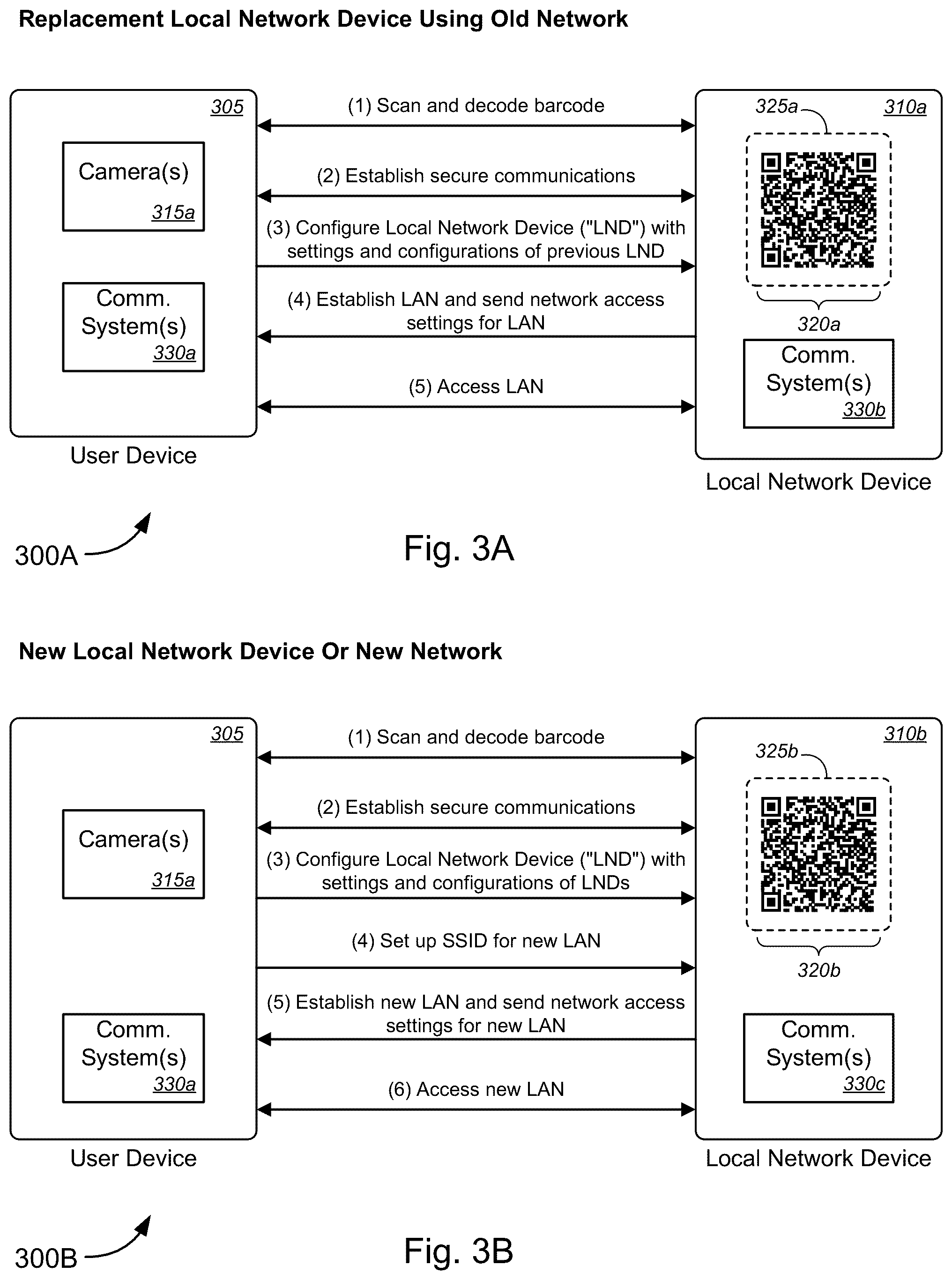 Patent US12581297 Figure 3 – Secure network configuration and/or access using user device