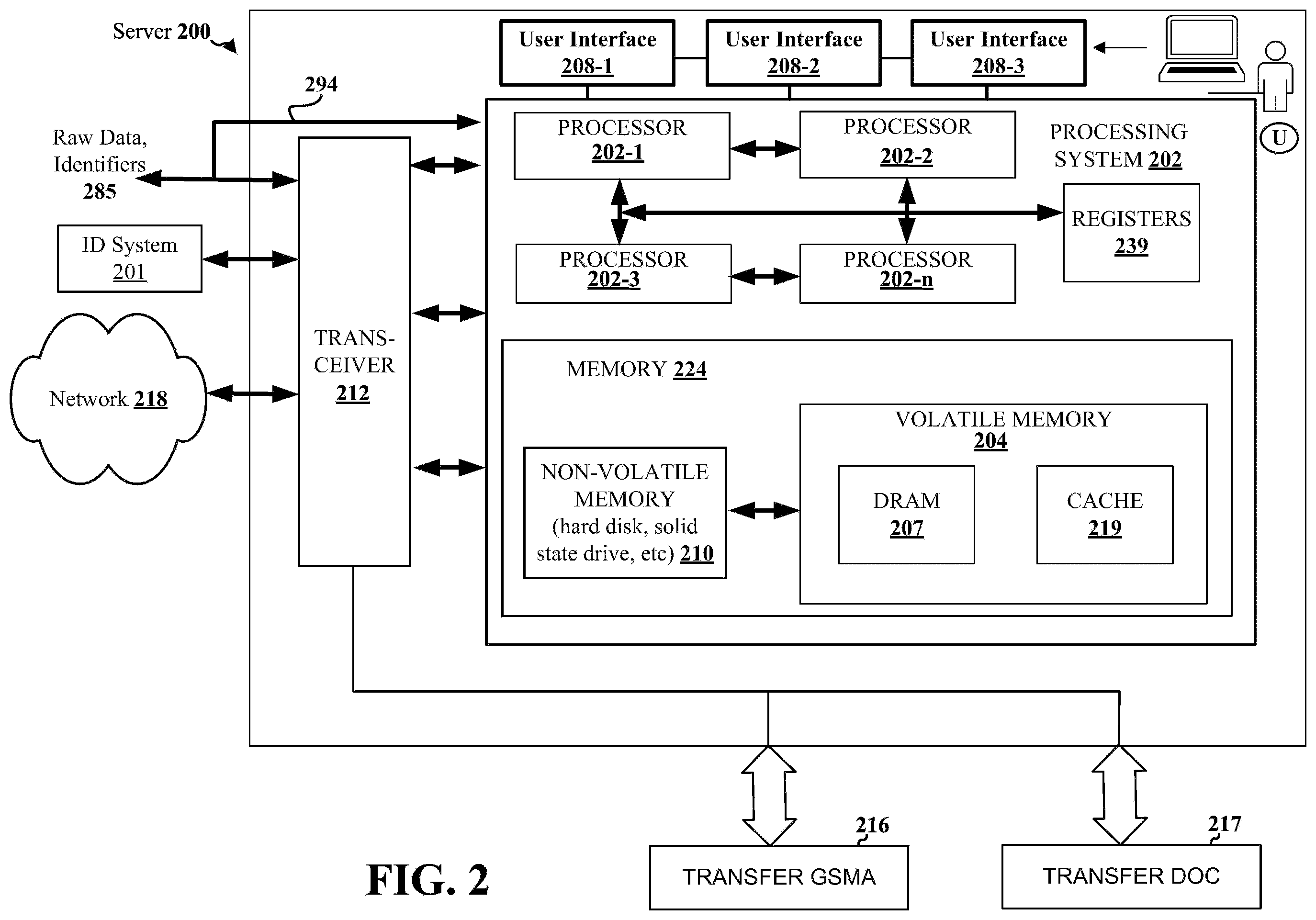 Patent US12581302 Figure 2 – Contraband detection system