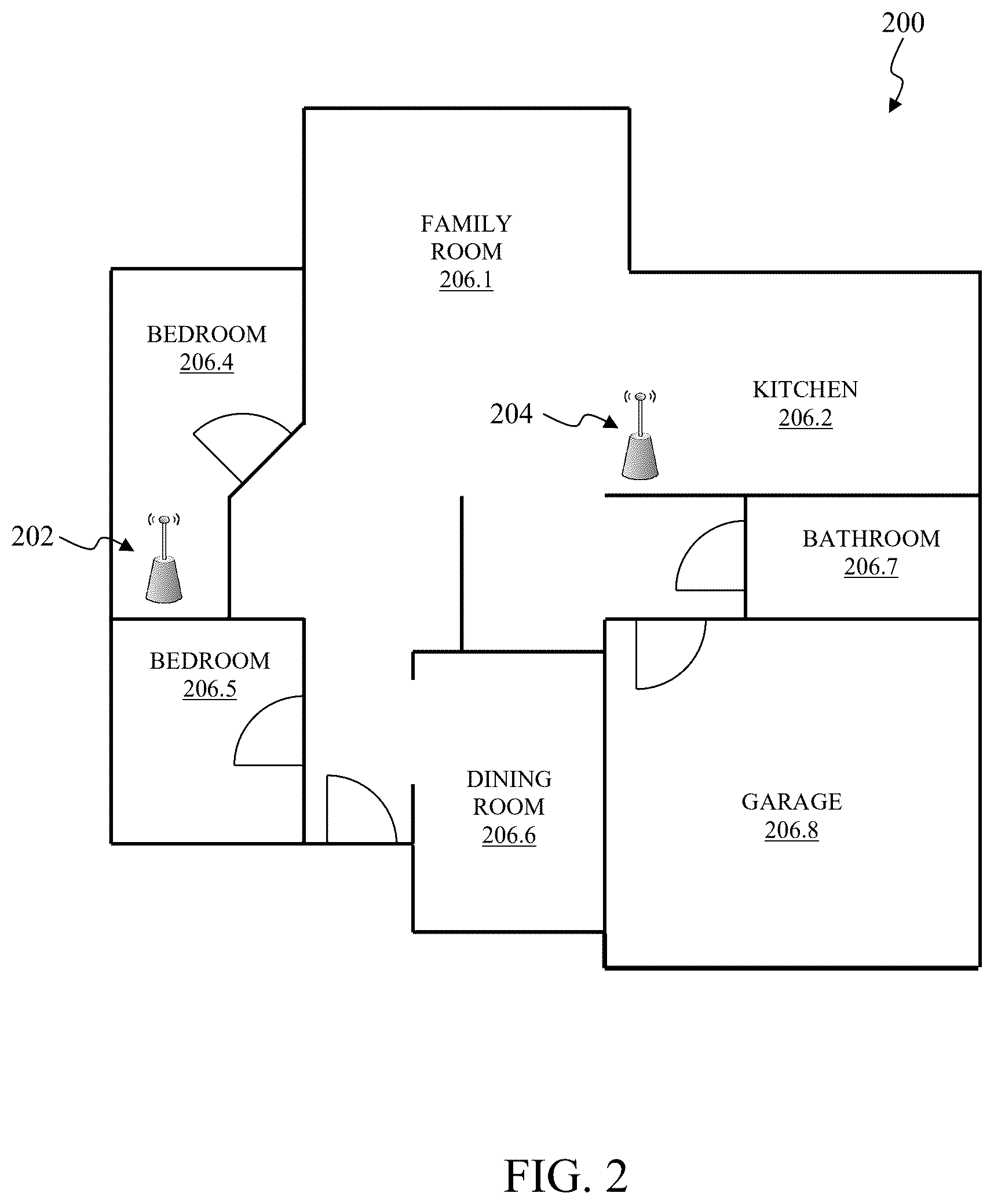 Patent US12581319 Figure 2 – Installing wireless range extender within a customer premises of a service provider network