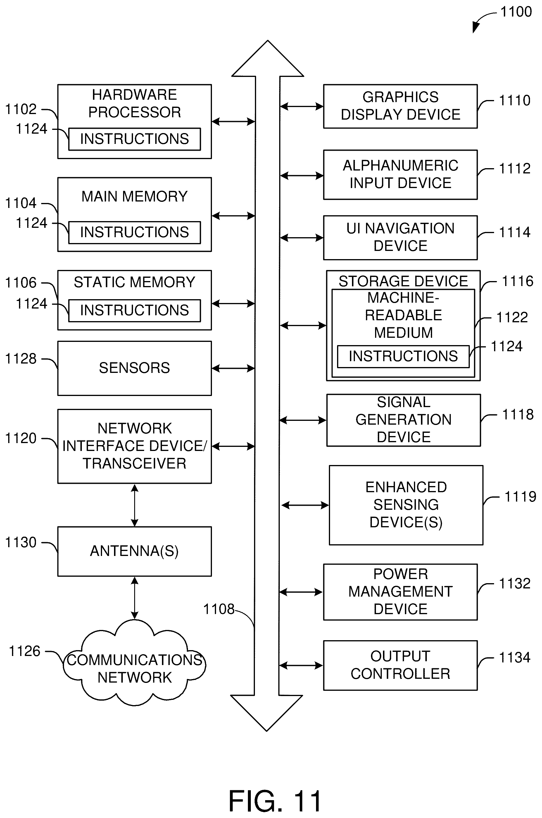 Patent US12581348 Figure 11 – Channel sounding for wireless local area network sensing