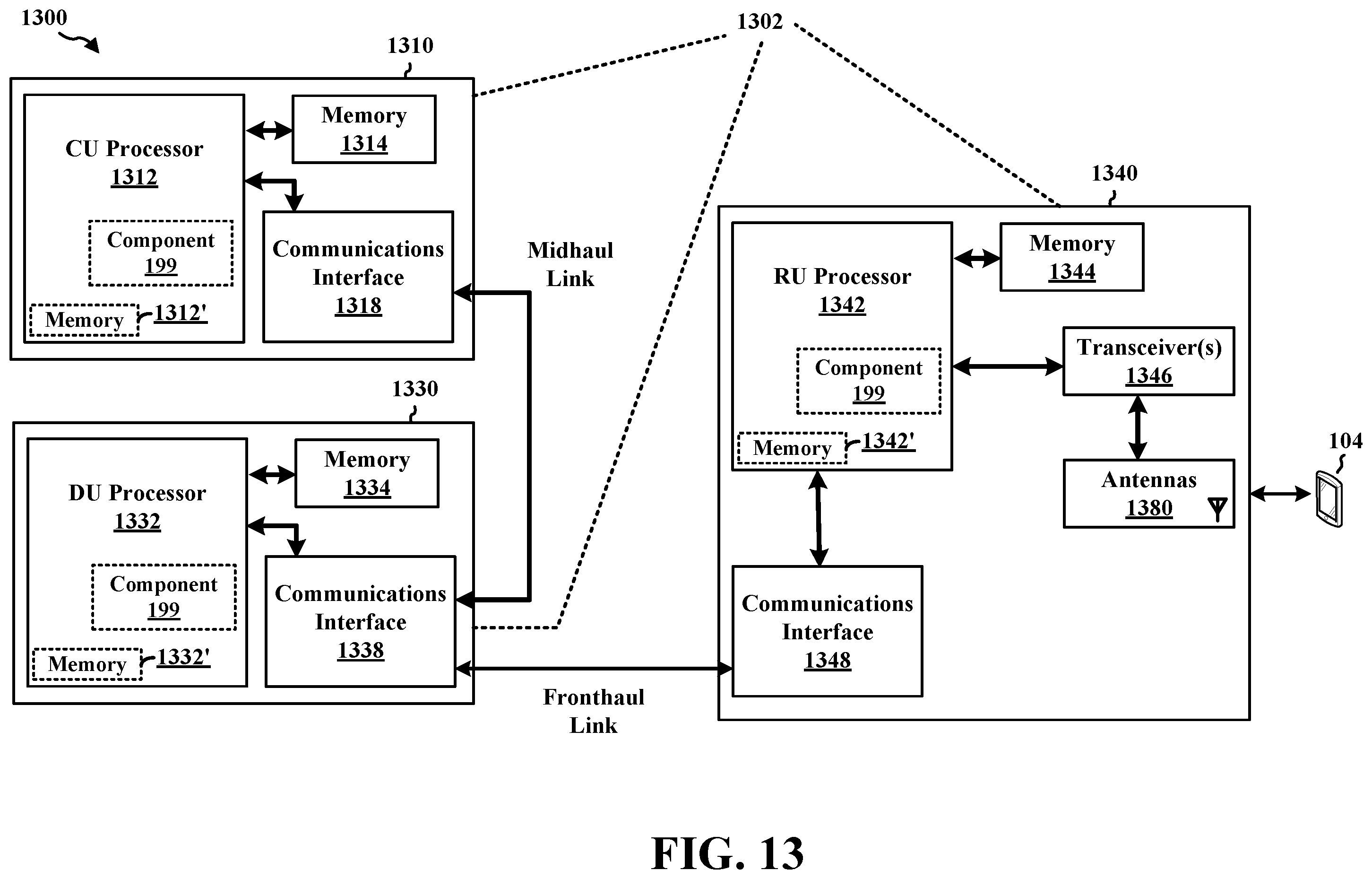 Patent US12581364 Figure 13 – Video streaming pattern detection and burst prediction