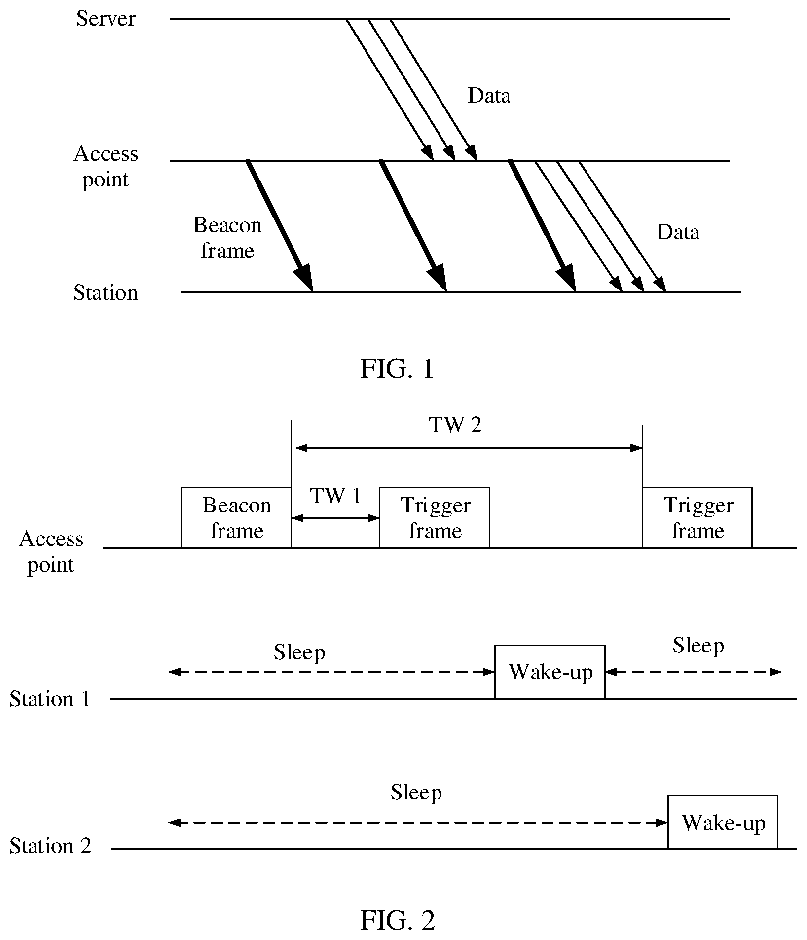 Patent US12581411 Figure 1 – Sleep scheduling method and device