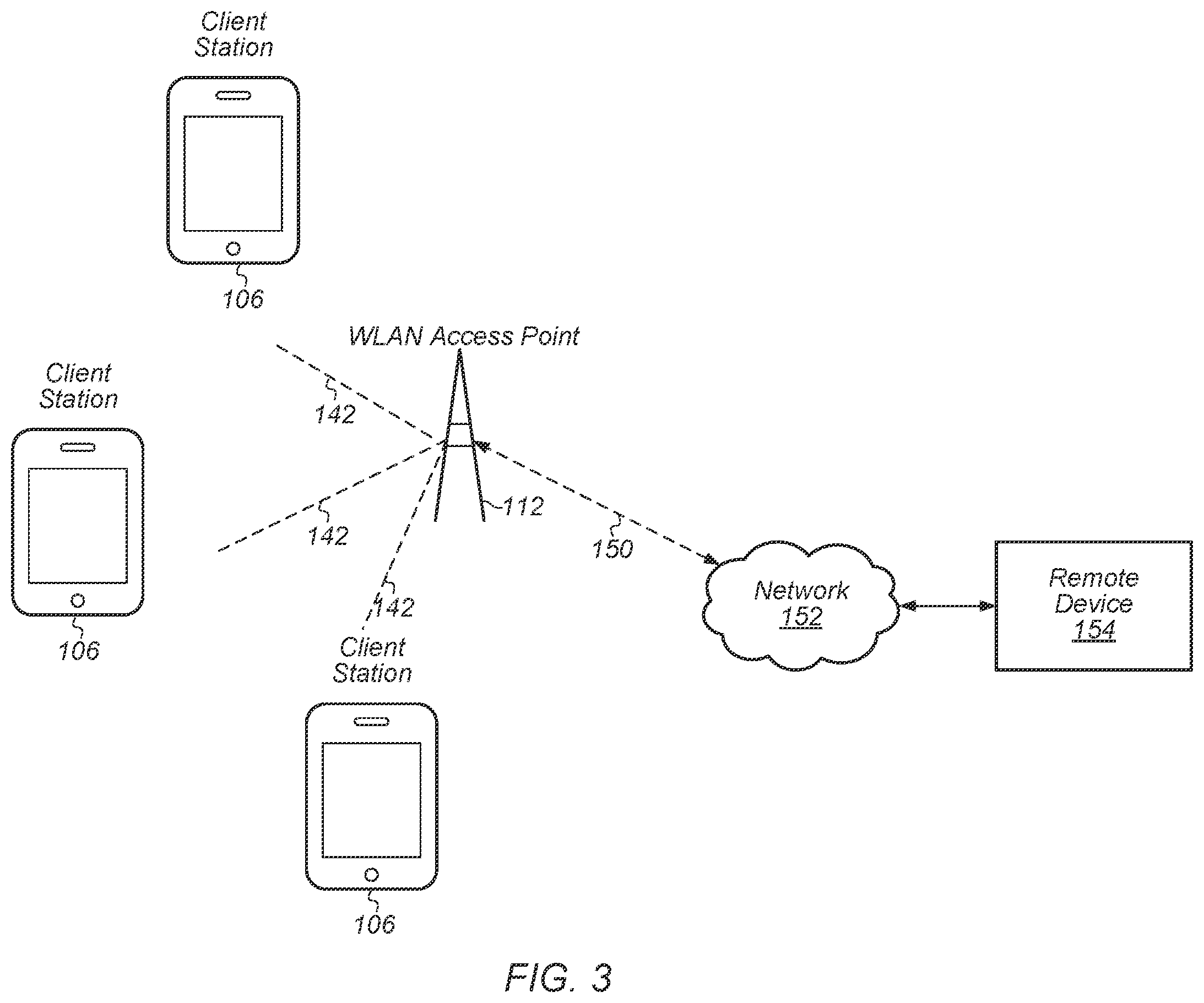 Patent US12581416 Figure 2 – Multi-link single radio suspension and operating parameters