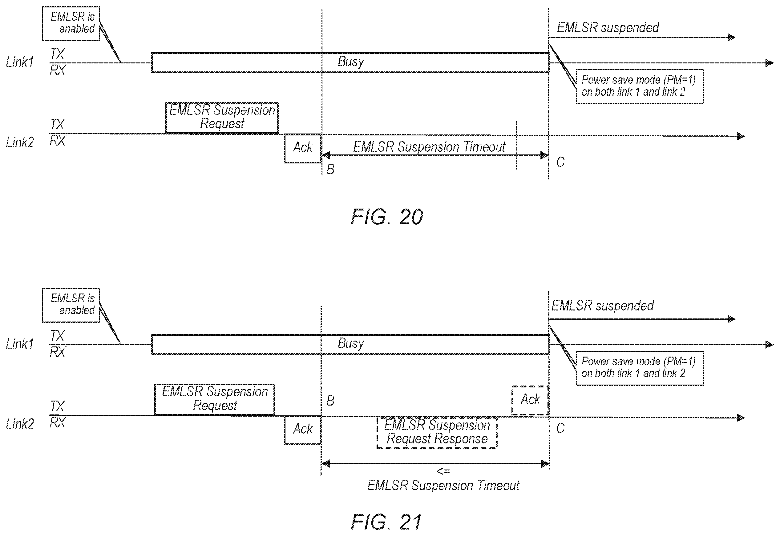 Patent US12581416 Figure 15 – Multi-link single radio suspension and operating parameters