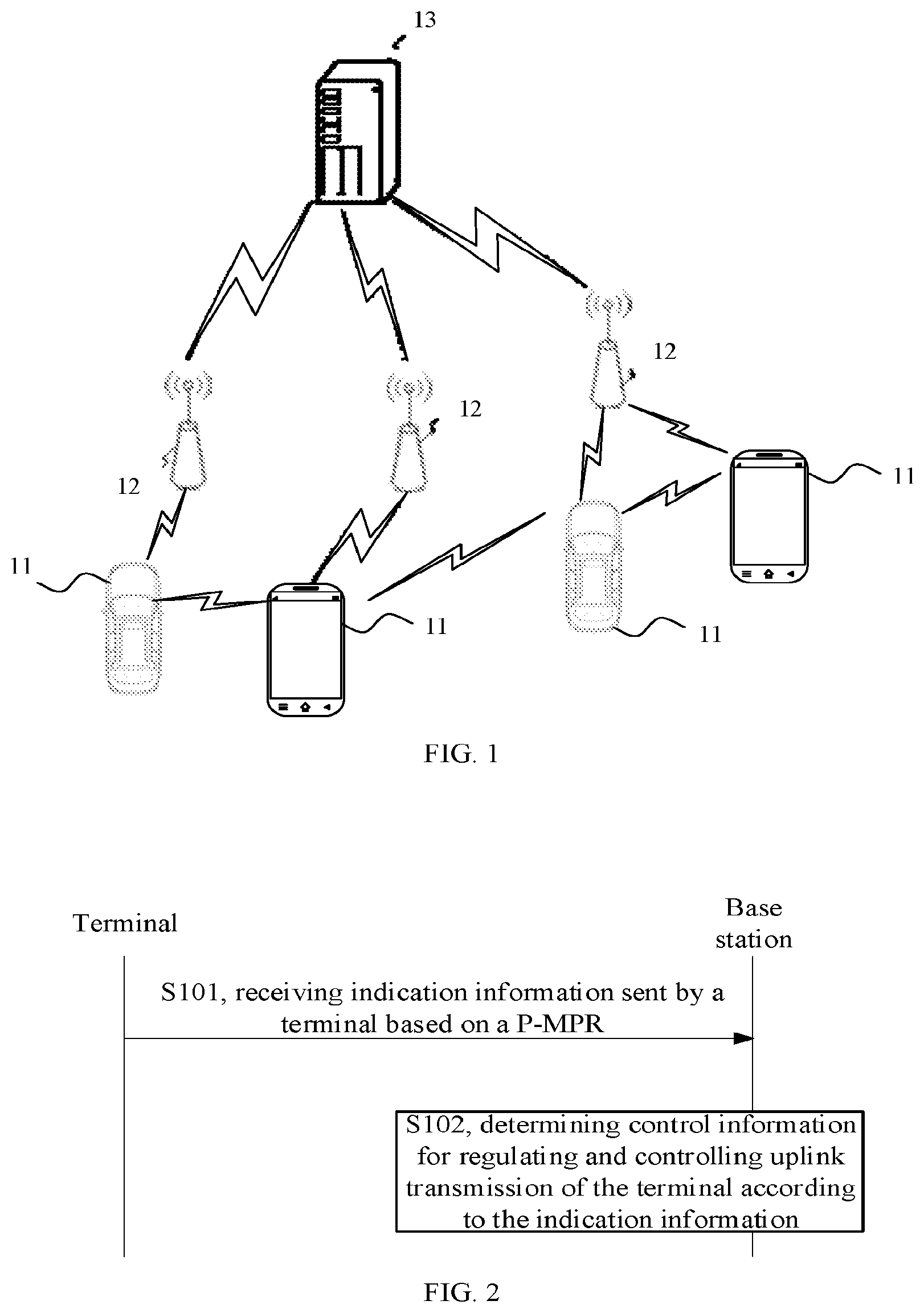 Patent US12581423 Figure 1 – Method for power control, and communication device