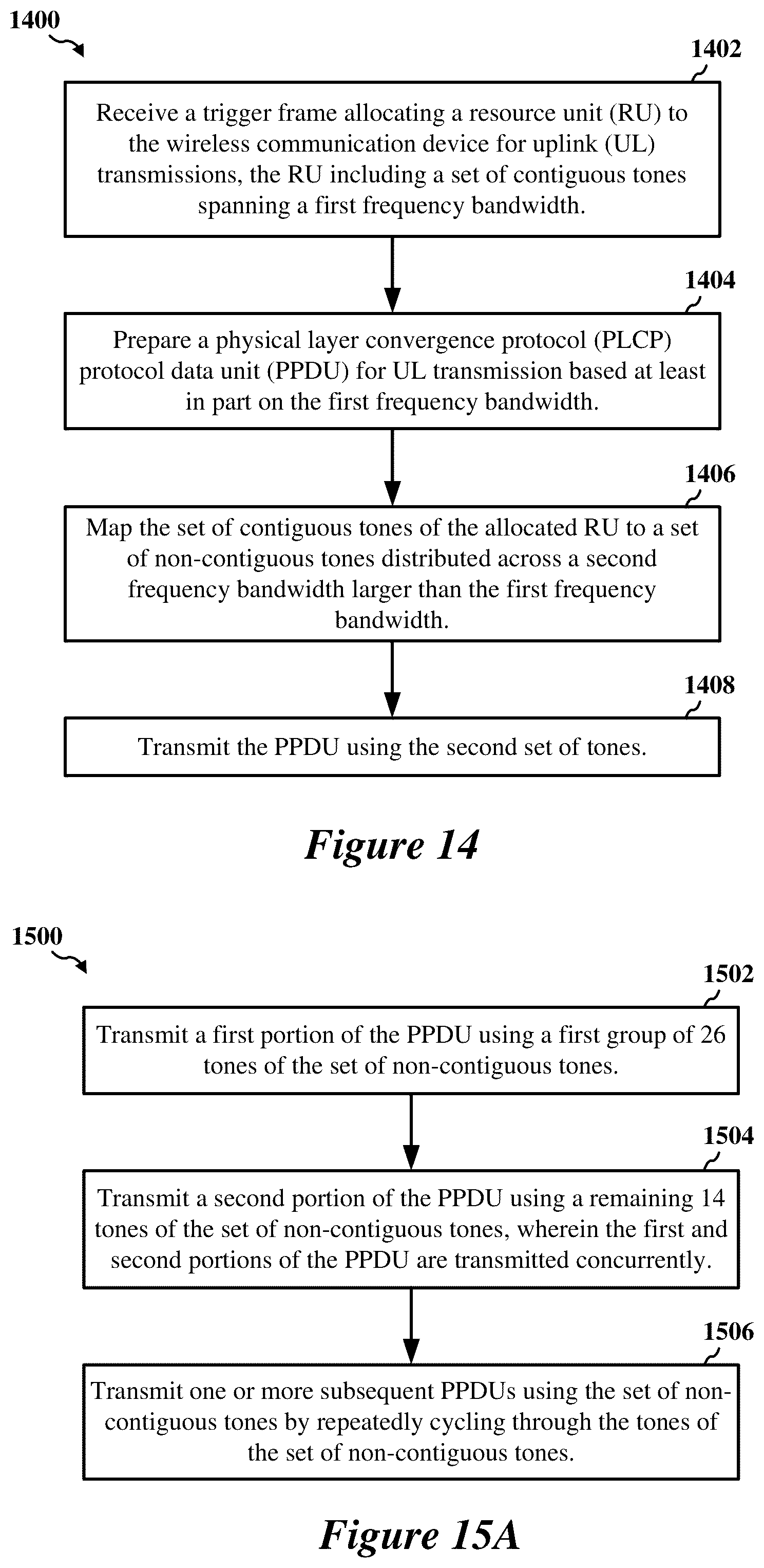 Patent US12581469 Figure 18 – Physical layer (PHY) packet design for power spectral density (PSD) limits