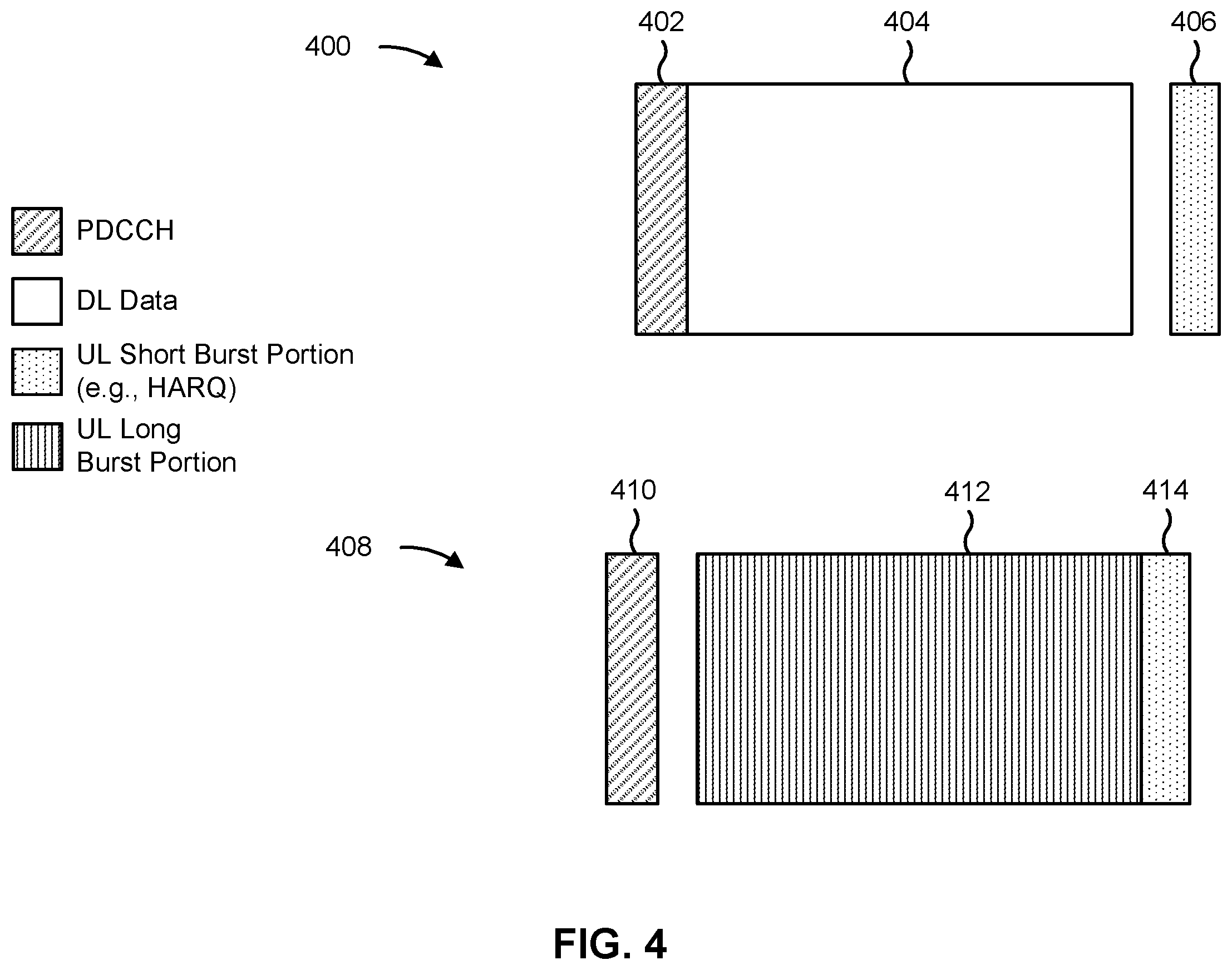Patent US12581475 Figure 4 – Hybrid automatic repeat request codebook interaction