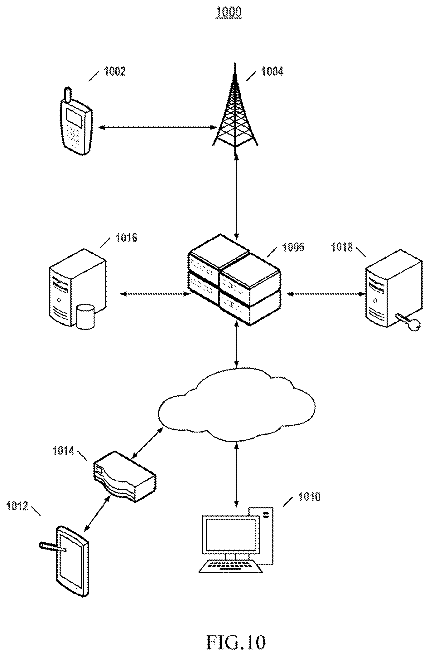 Patent US12581494 Figure 10 – Uplink data grant scheduling