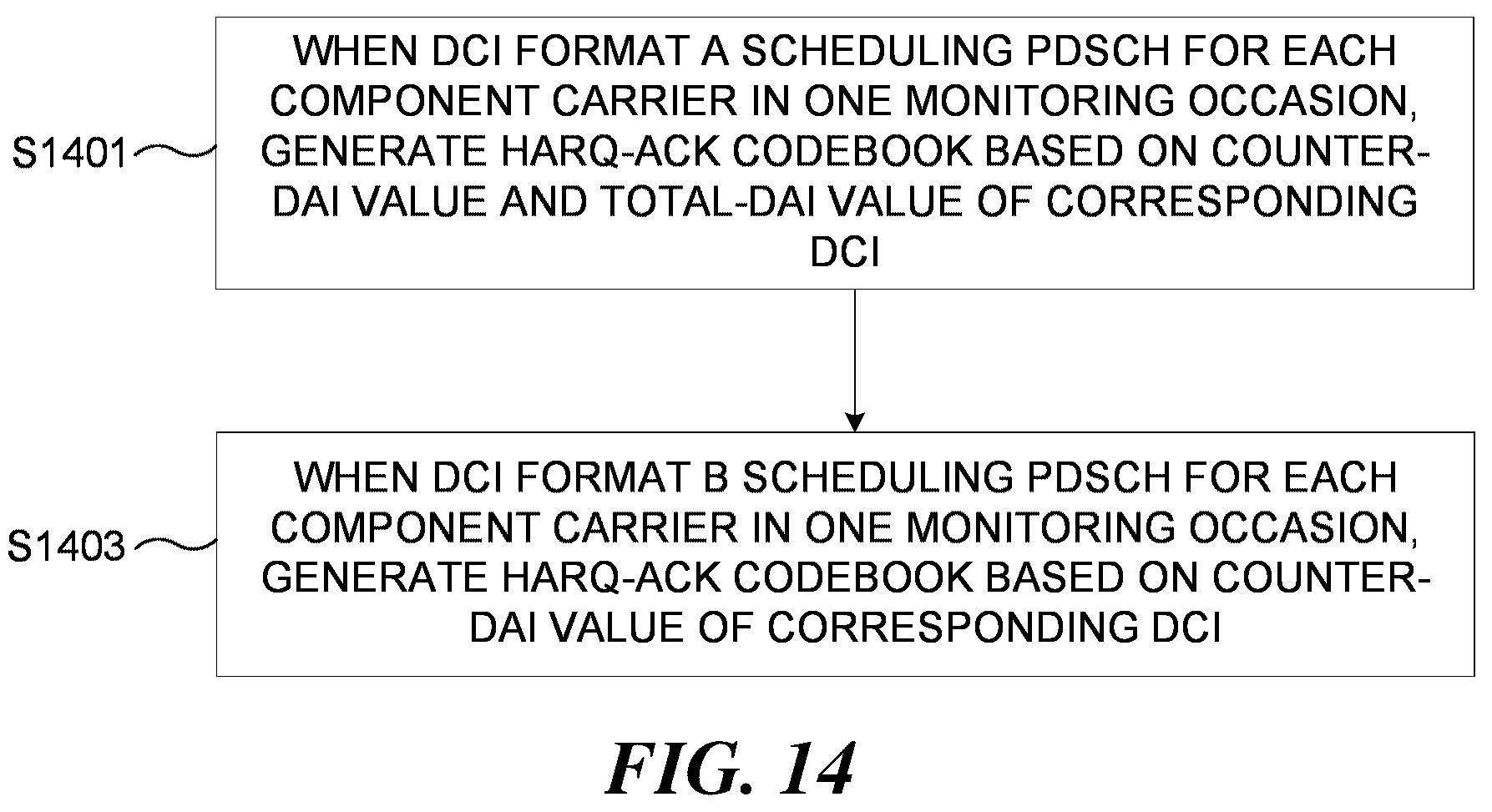 Patent US12581496 Figure 14 – Method for transmitting uplink control information in wireless communication system, and apparatus using same