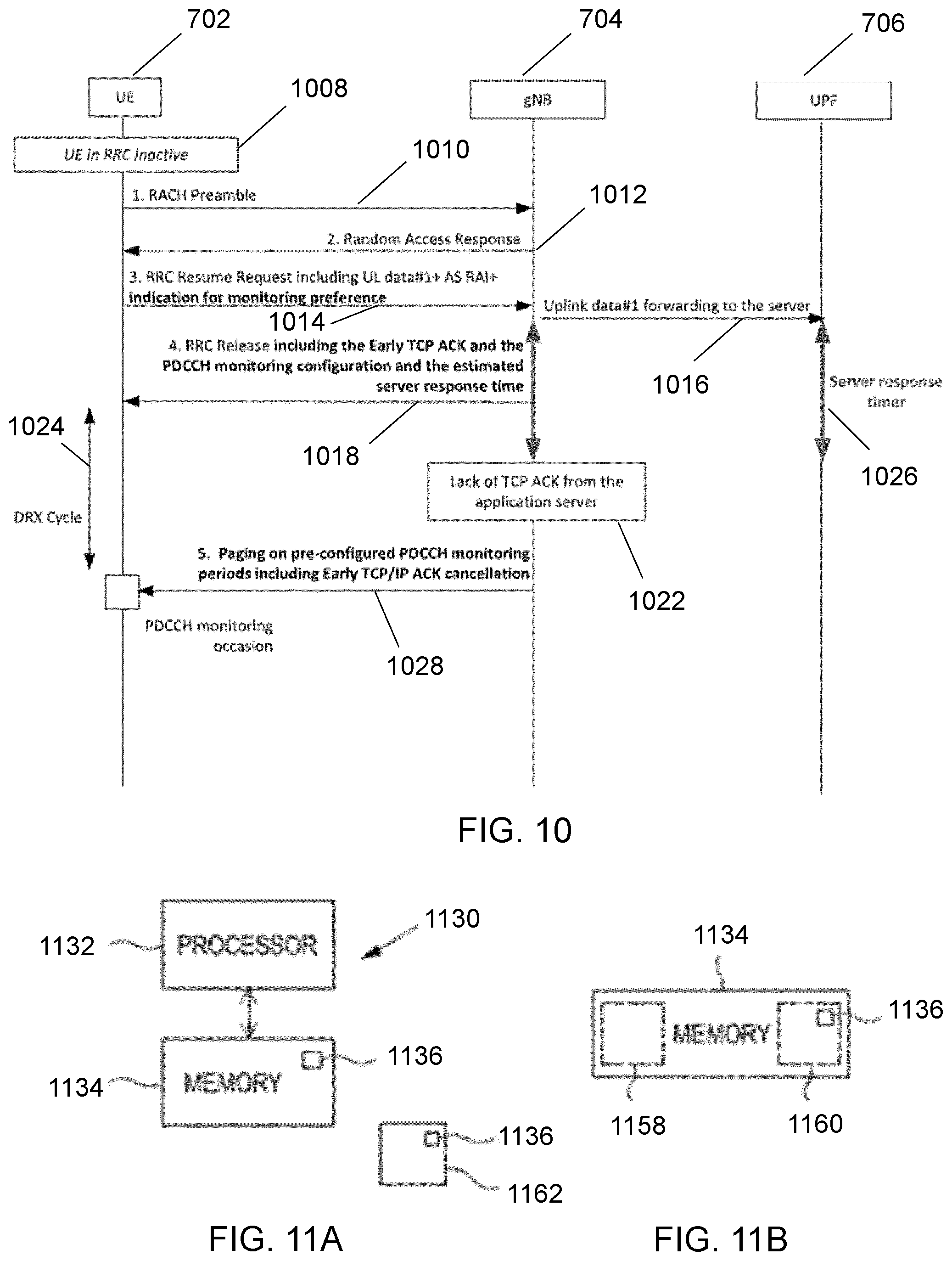 Patent US12581501 Figure 10 – Downlink channel monitoring