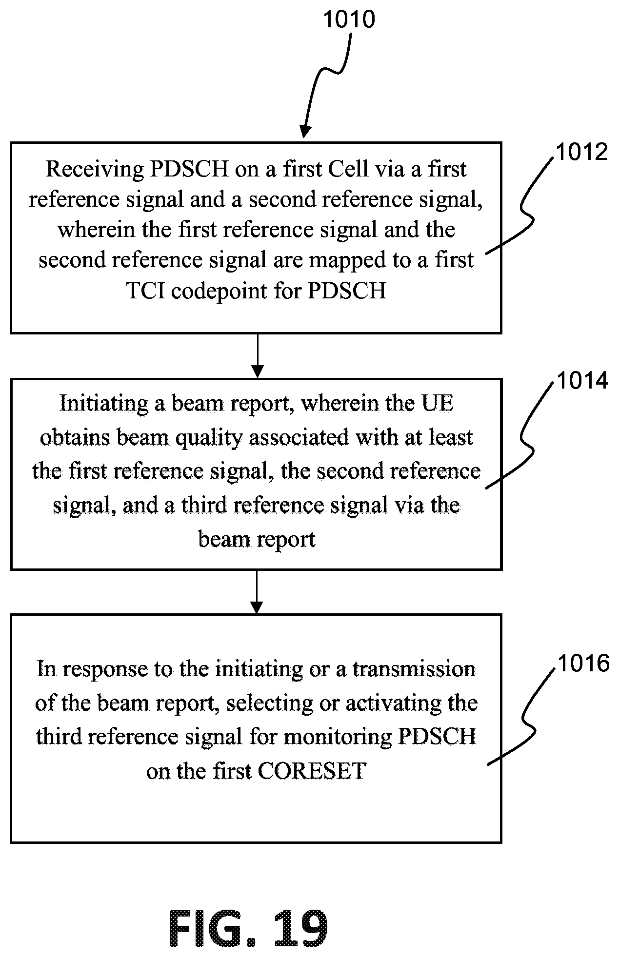 Patent US12581502 Figure 16 – Method and apparatus for beam selection and reporting in a wireless communication system