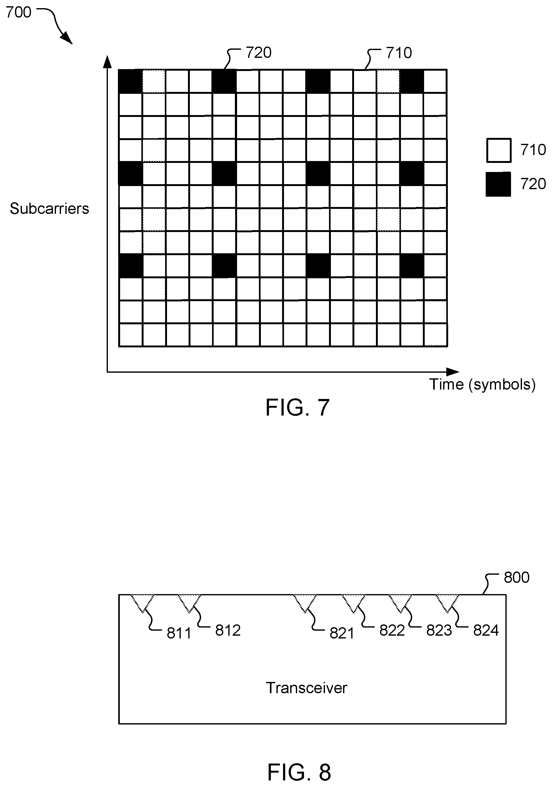 Patent US12581521 Figure 6 – Channel sounding and radar sensing antenna switching