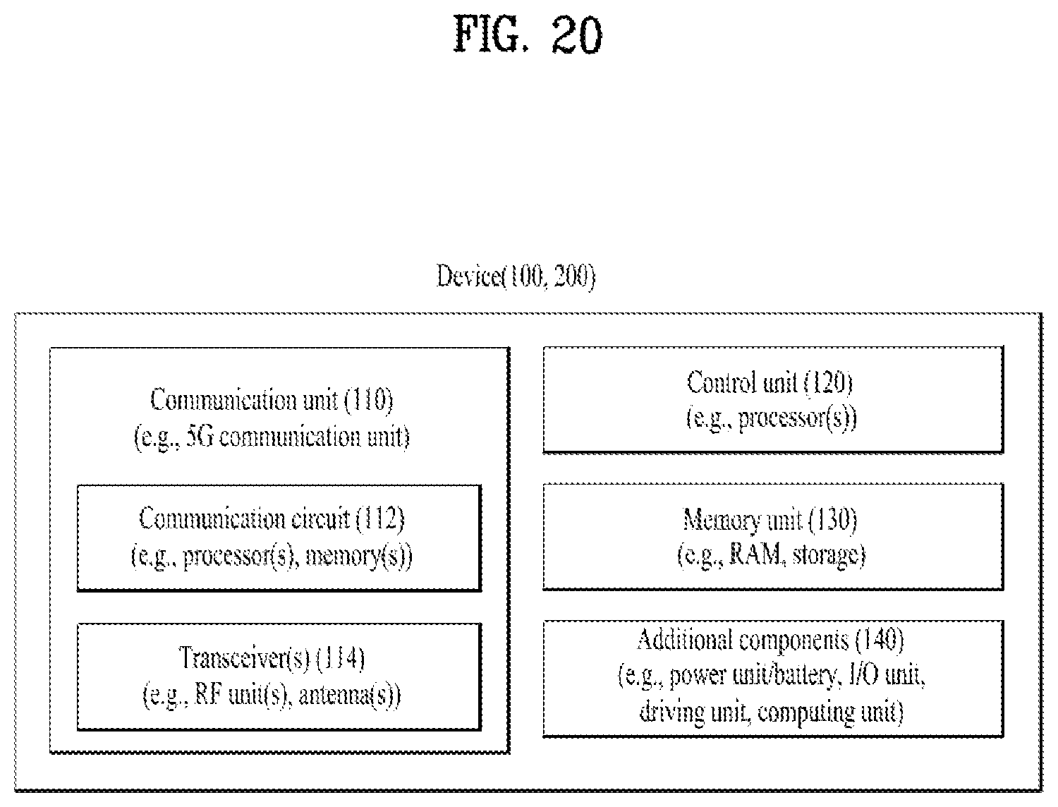 Patent US12581543 Figure 20 – Method for performing sidelink communication in unlicensed band by UE in wireless communication system and apparatus therefor