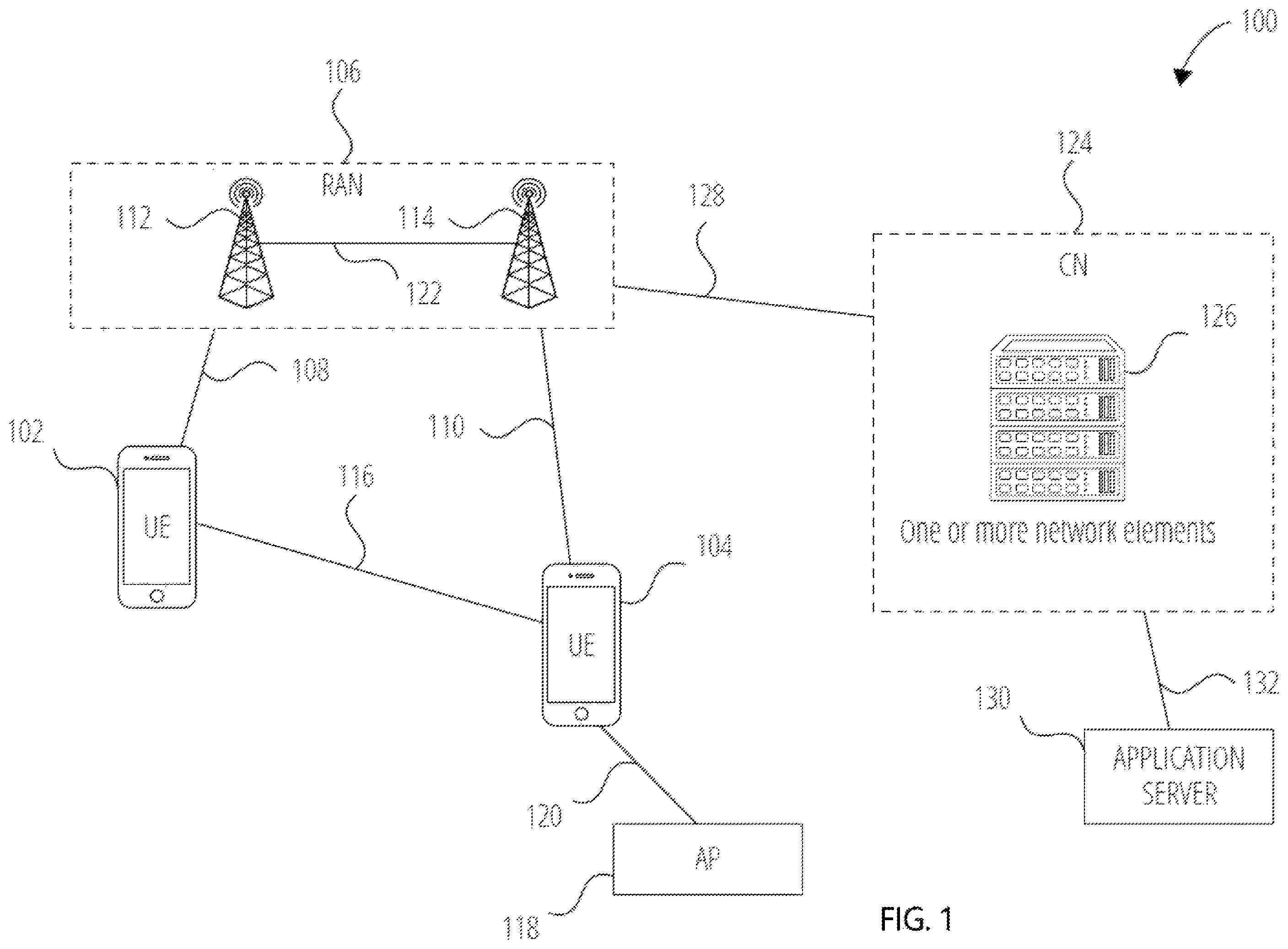 Patent US12581557 Figure 1 – Method and apparatus for improving reliability and reducing power consumption for FR2 RRM
