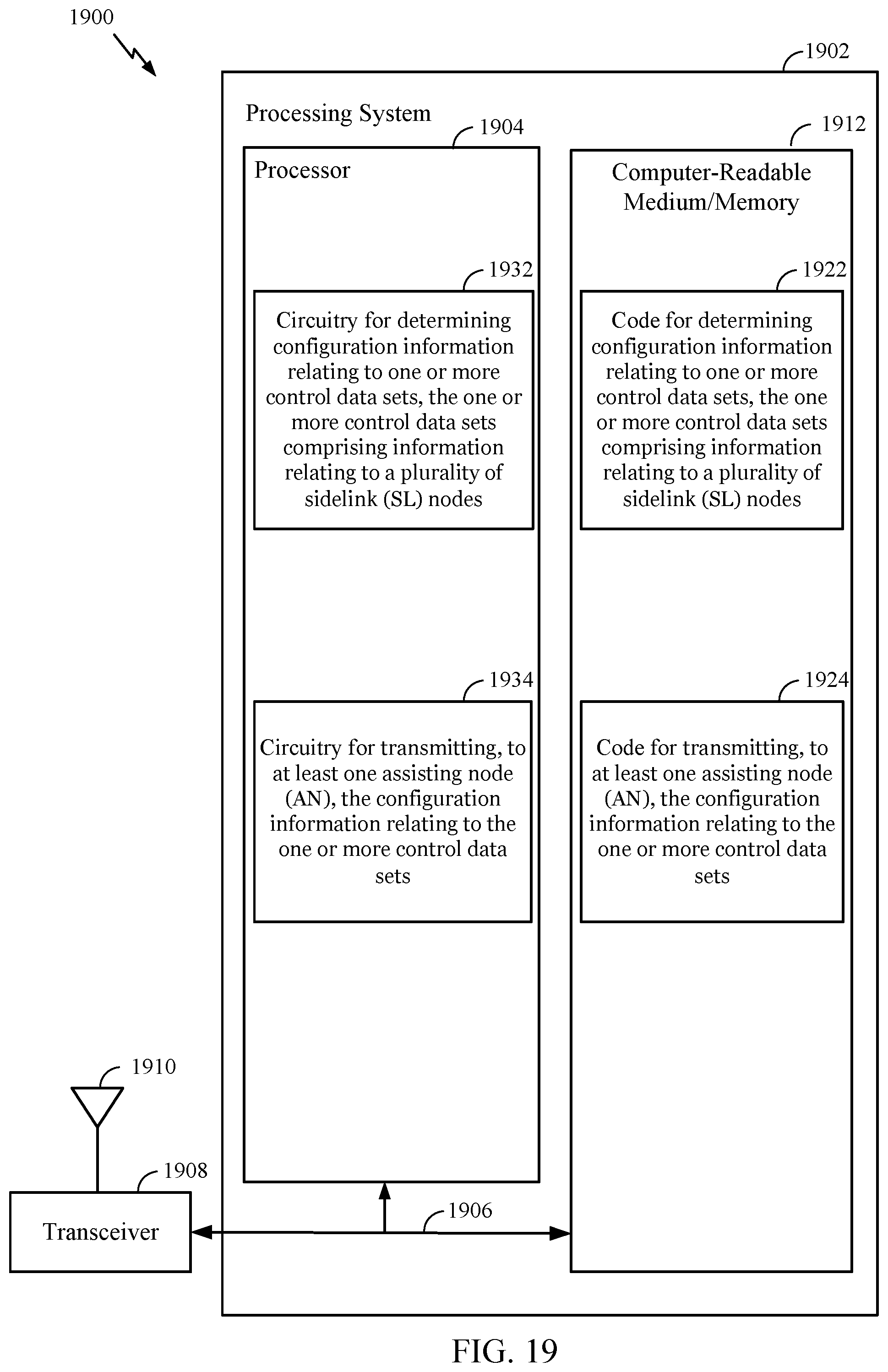 Patent US12581559 Figure 19 – Repeater association for sidelink