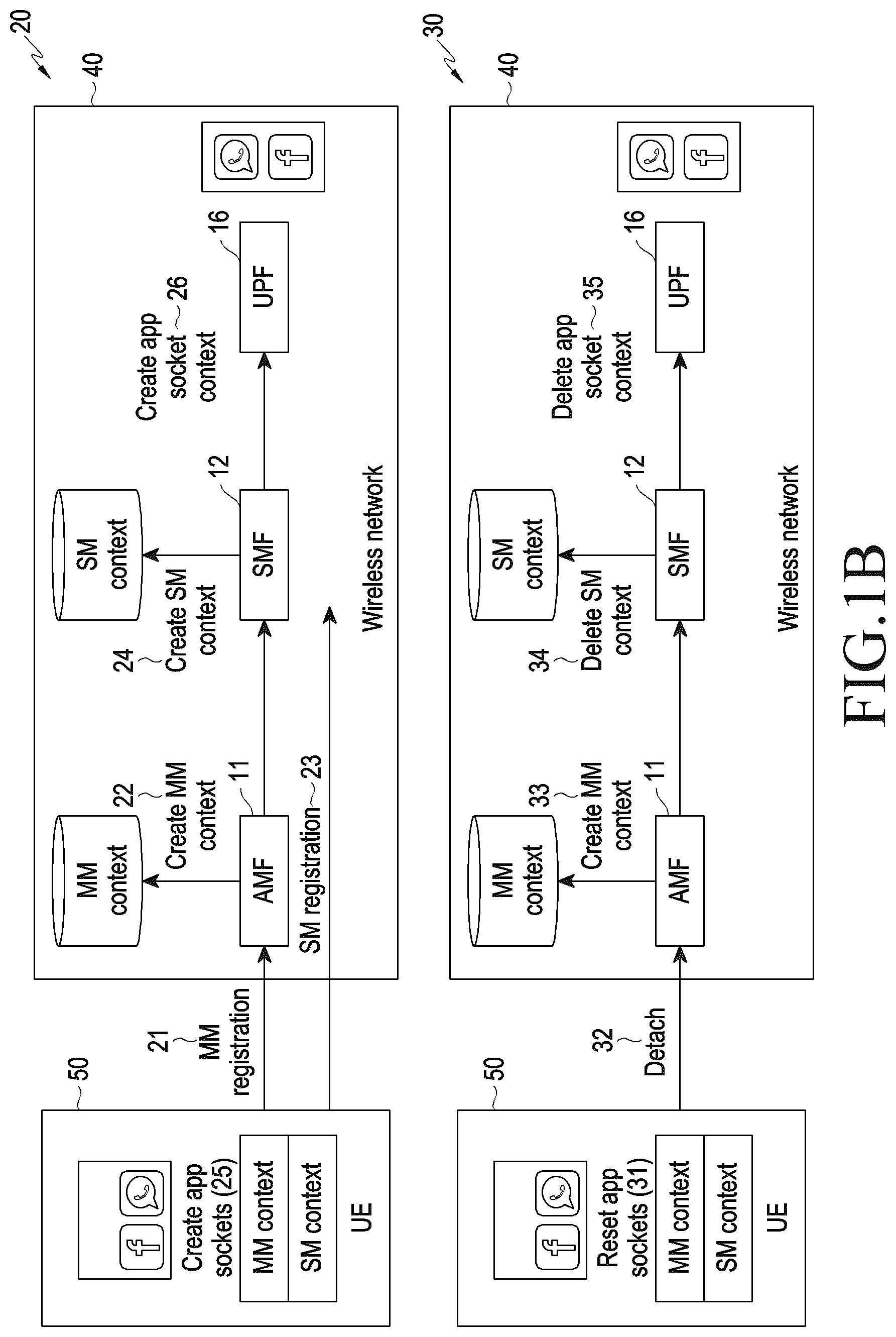 Patent US12581561 Figure 2 – Method and device for continuity of modem service