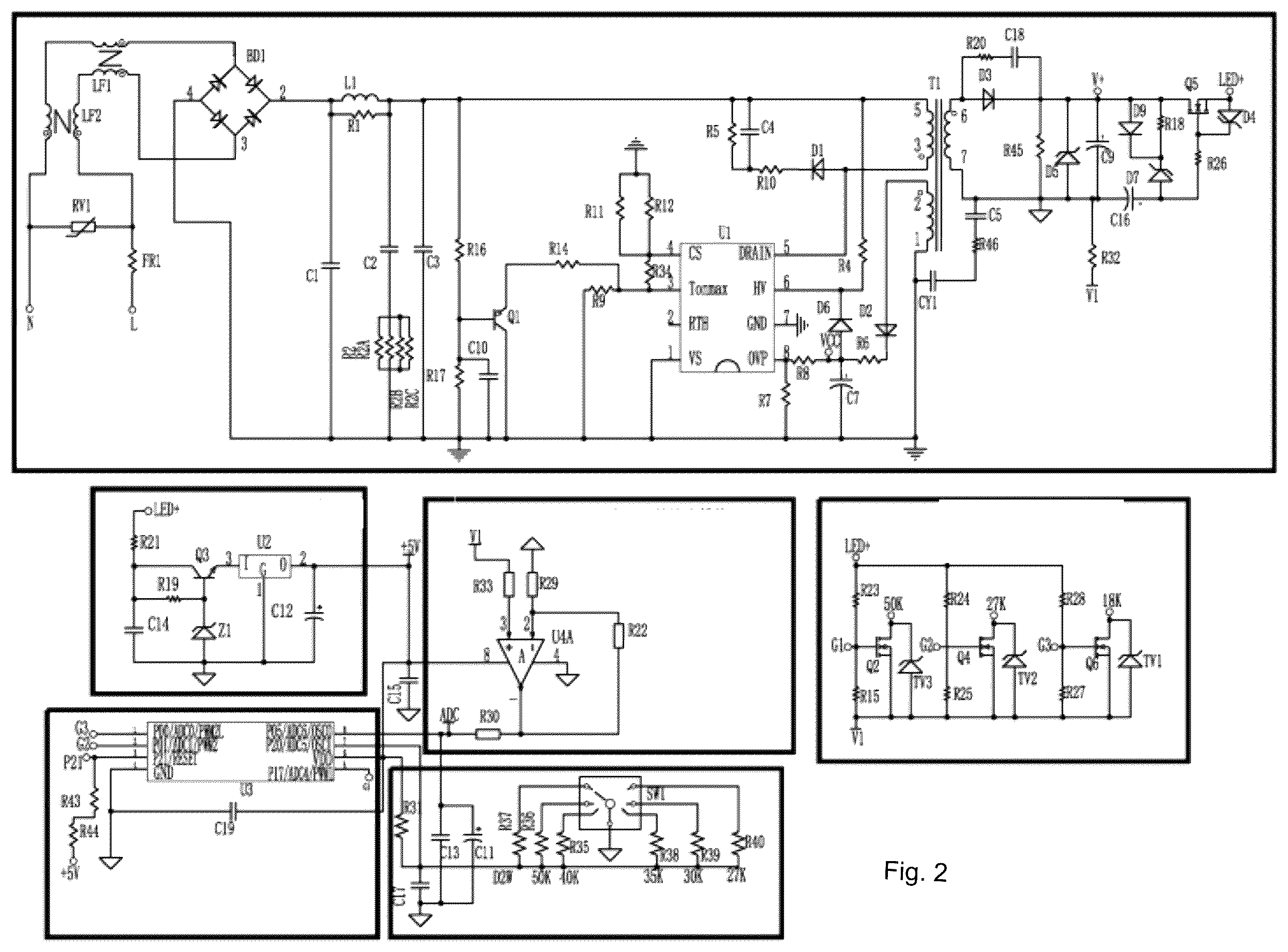 Patent US12581574 Figure 2 – Lighting apparatus